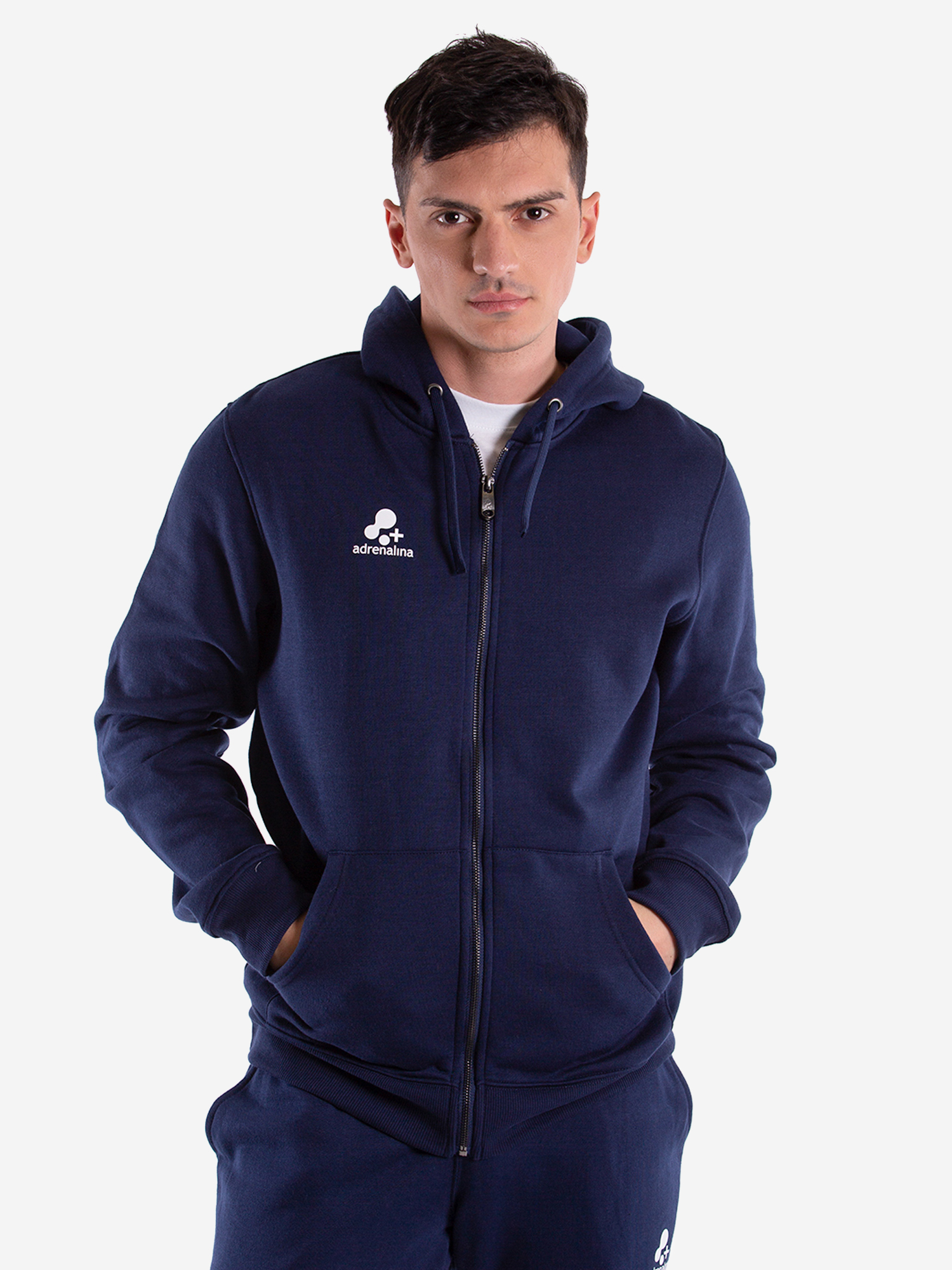 Изображение товара Толстовка мужская +adrenalina TIEMPO, Синий