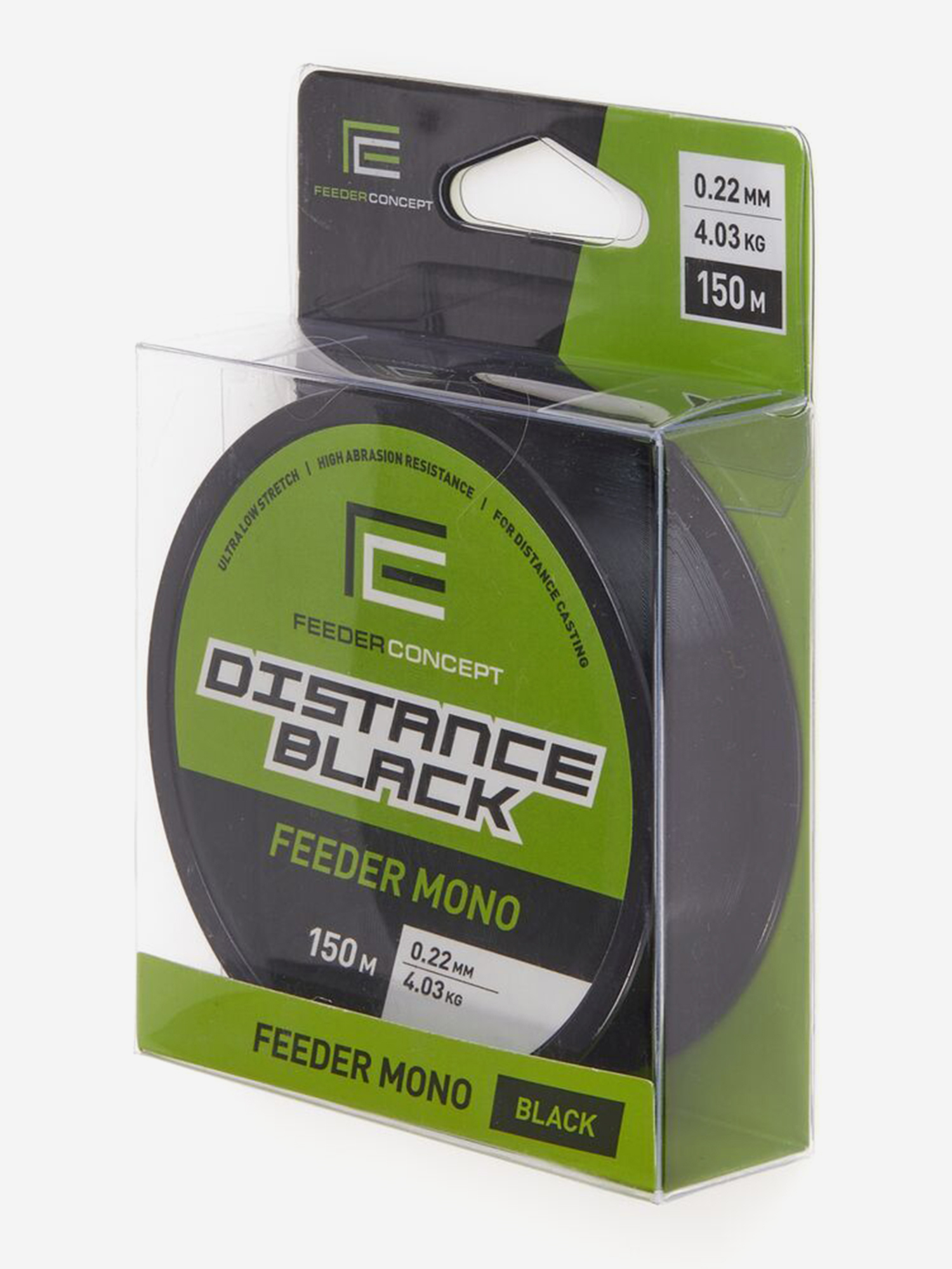 Изображение товара Леска рыболовная Feeder Concept Distance Black монофильная 150 м 0.22 мм