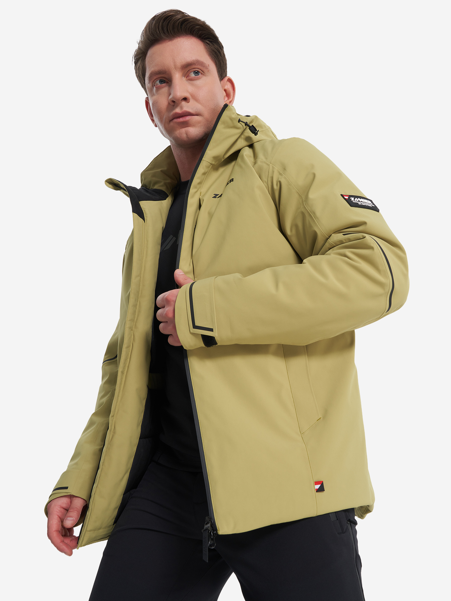 Куртка утепленная мужская Zanier Зеленый 16999₽