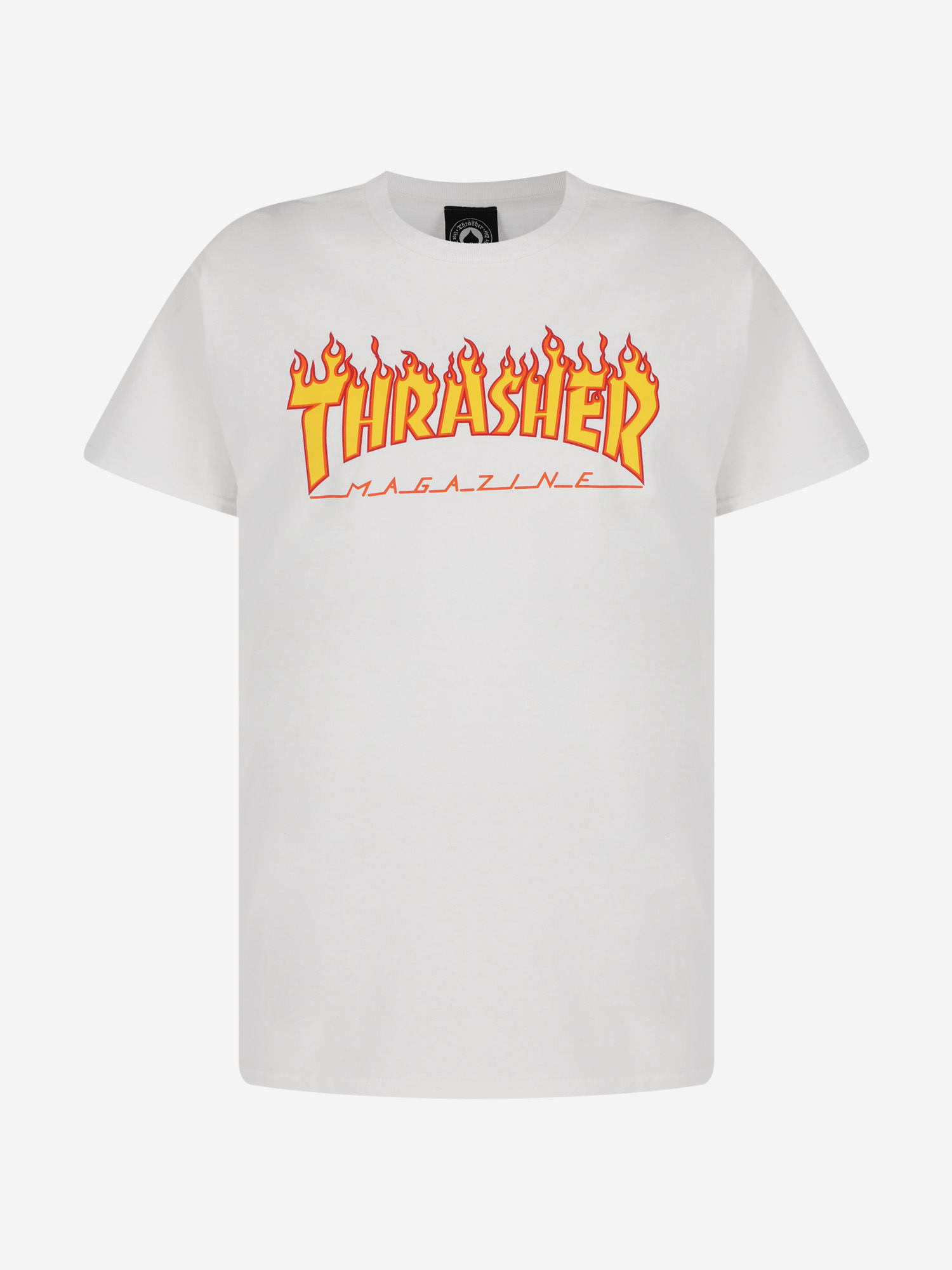 Футболка мужская Thrasher Flame Logo, Белый 311019TRR-WHITE, размер RUS 50-52 - фото 4