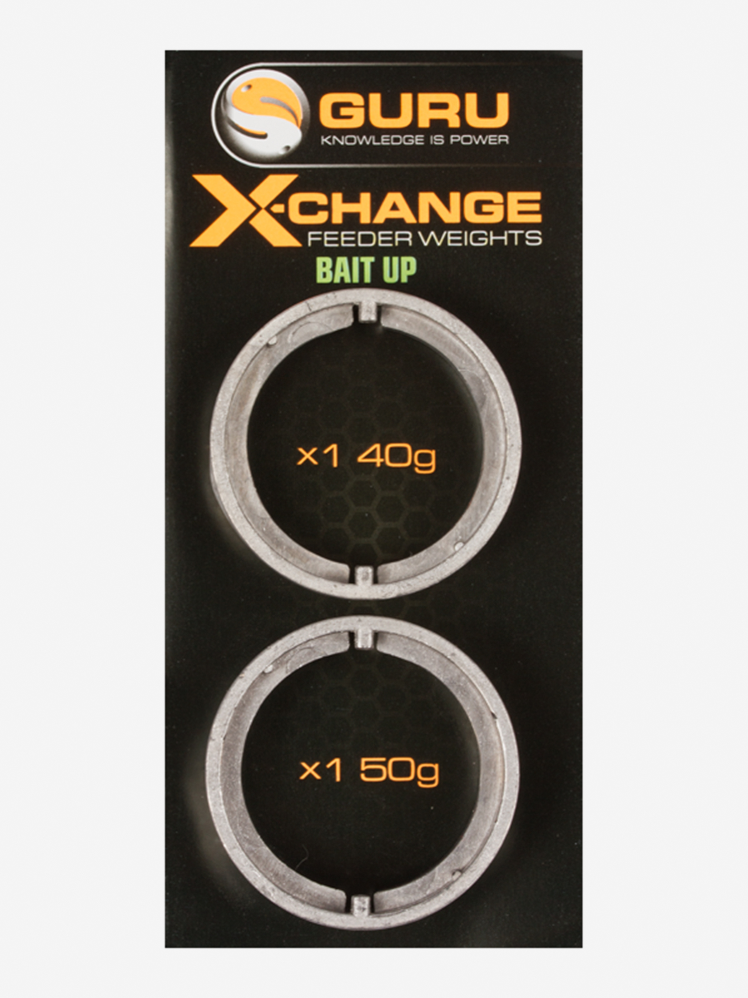 Изображение товара Сменный груз для кормушки GURU X-Change Bait Up Feeder 40г+50г Изображение товара Сменный груз для кормушки GURU X-Change Bait Up Feeder 40г+50г