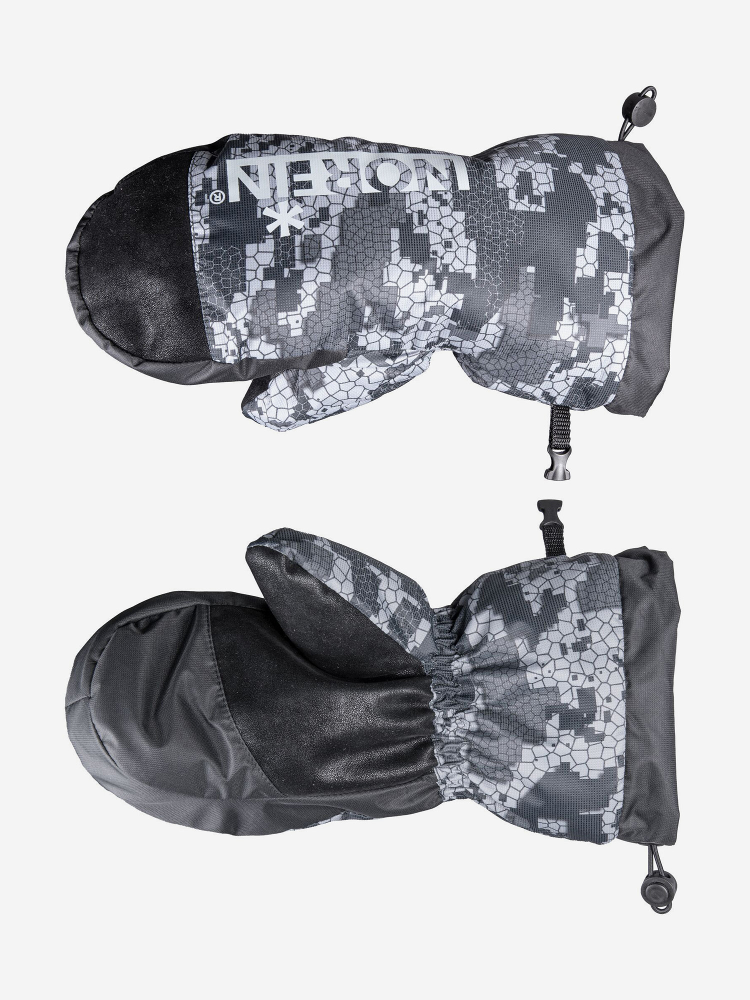 

Варежки Norfin EXPLORER CAMO для охоты и зимней рыбалки, Серый