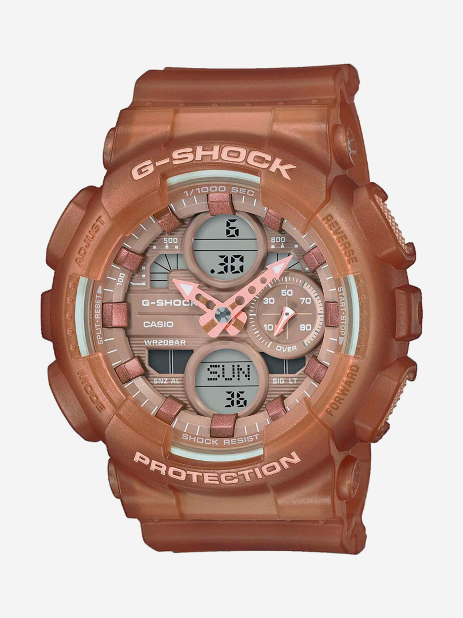 

Спортивные часы CASIO GMA-S140NC-5A2, Коричневый
