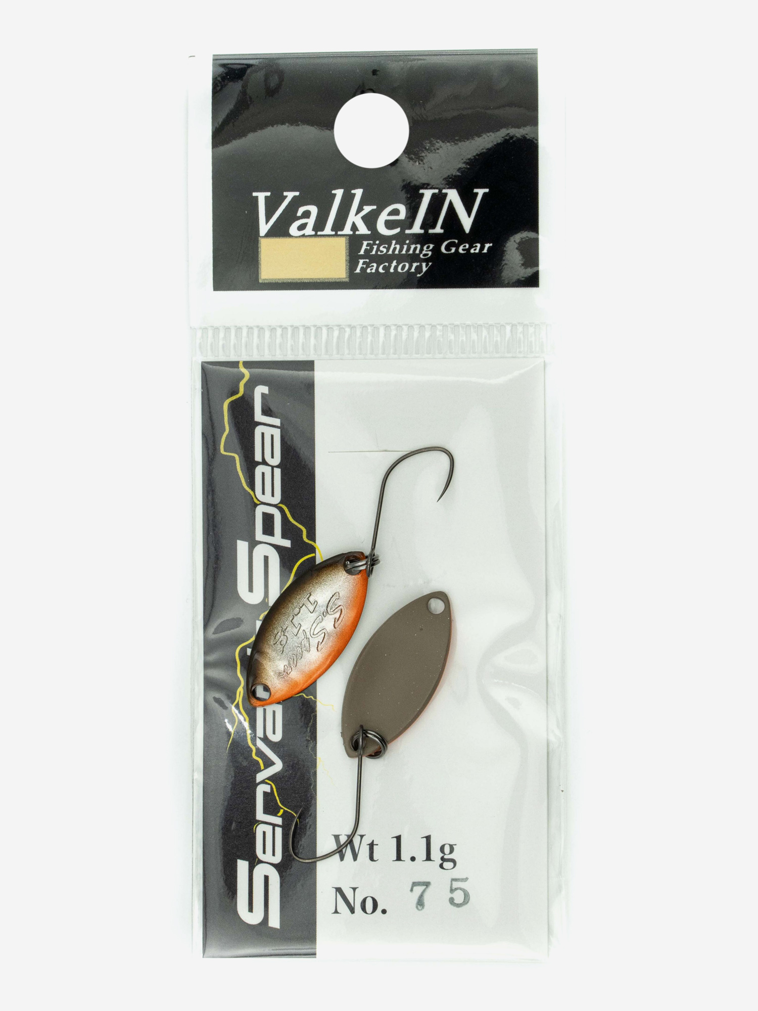 

Блесна VALKEIN SERVANT SPEAR 1.1гр цвет 75, Мультицвет