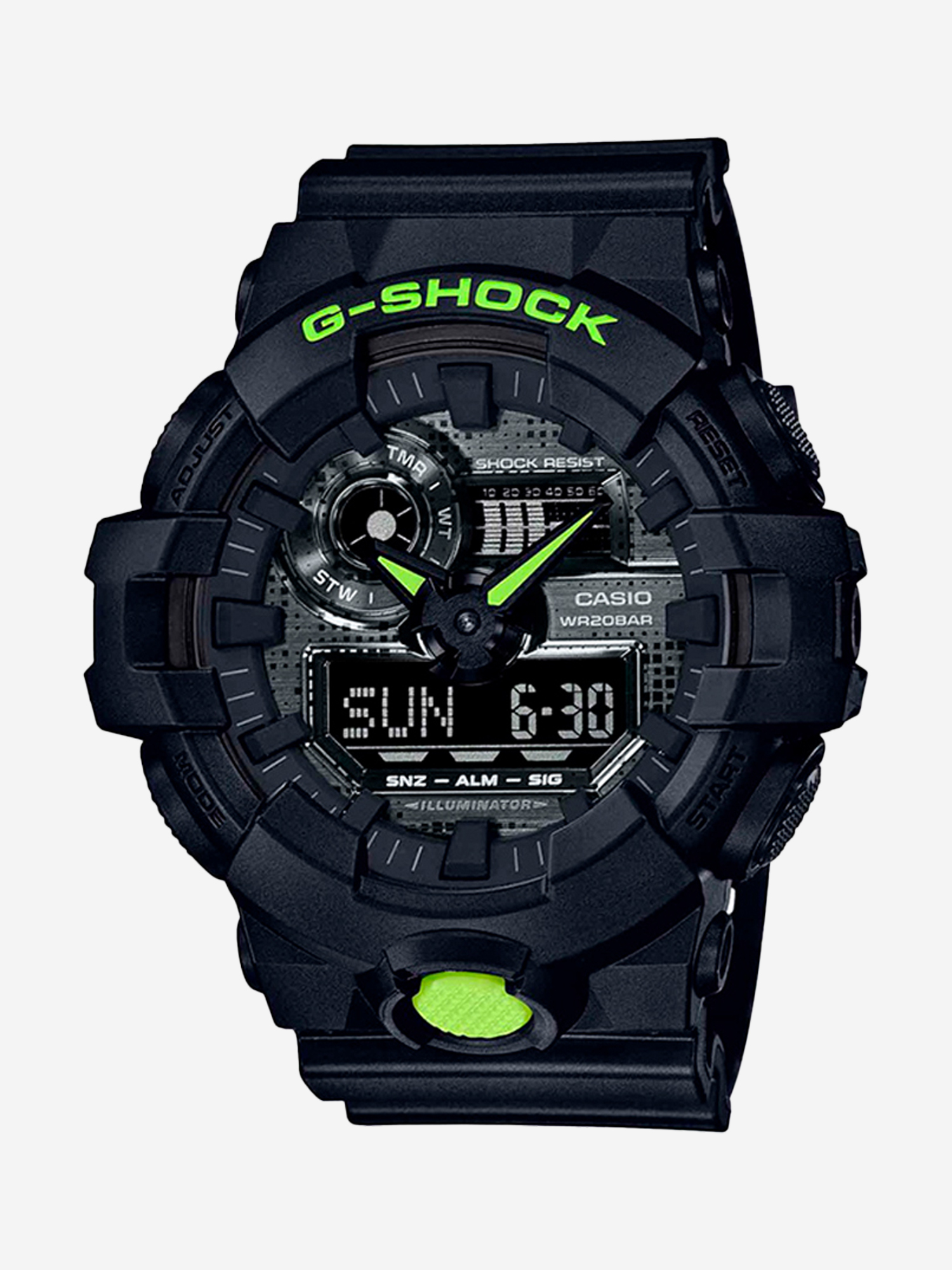

Спортивные часы CASIO GA-700DC-1A, Черный
