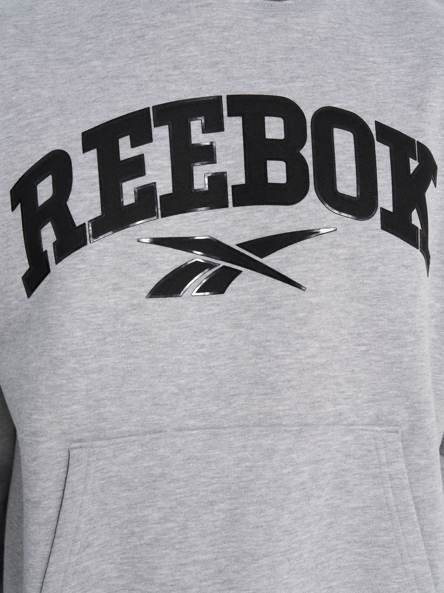 фото Худи мужское reebok colman, серый