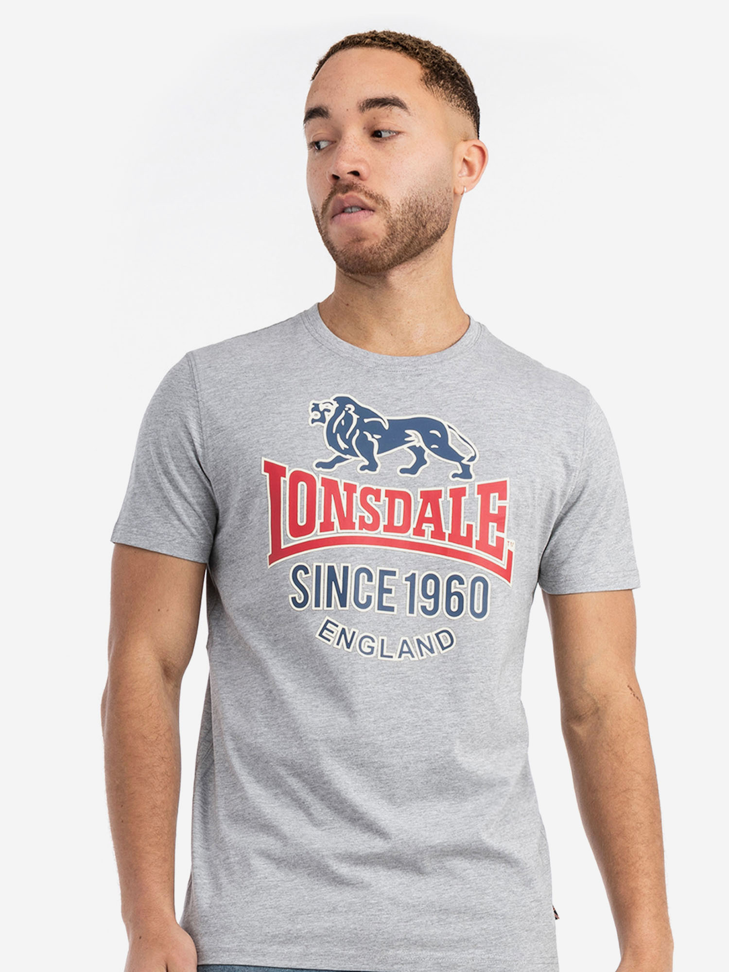 

Футболка мужская LONSDALE GONFIRTH, Серый