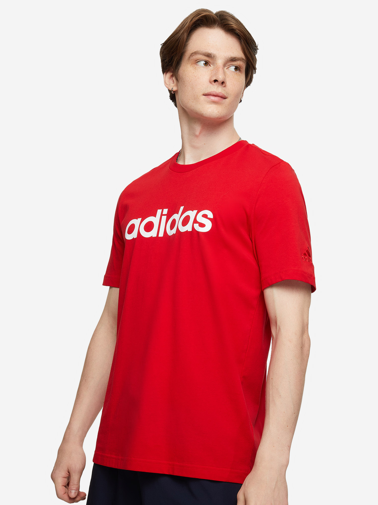 Футболка мужская adidas, Красный футболка мужская adidas estro 19 красный