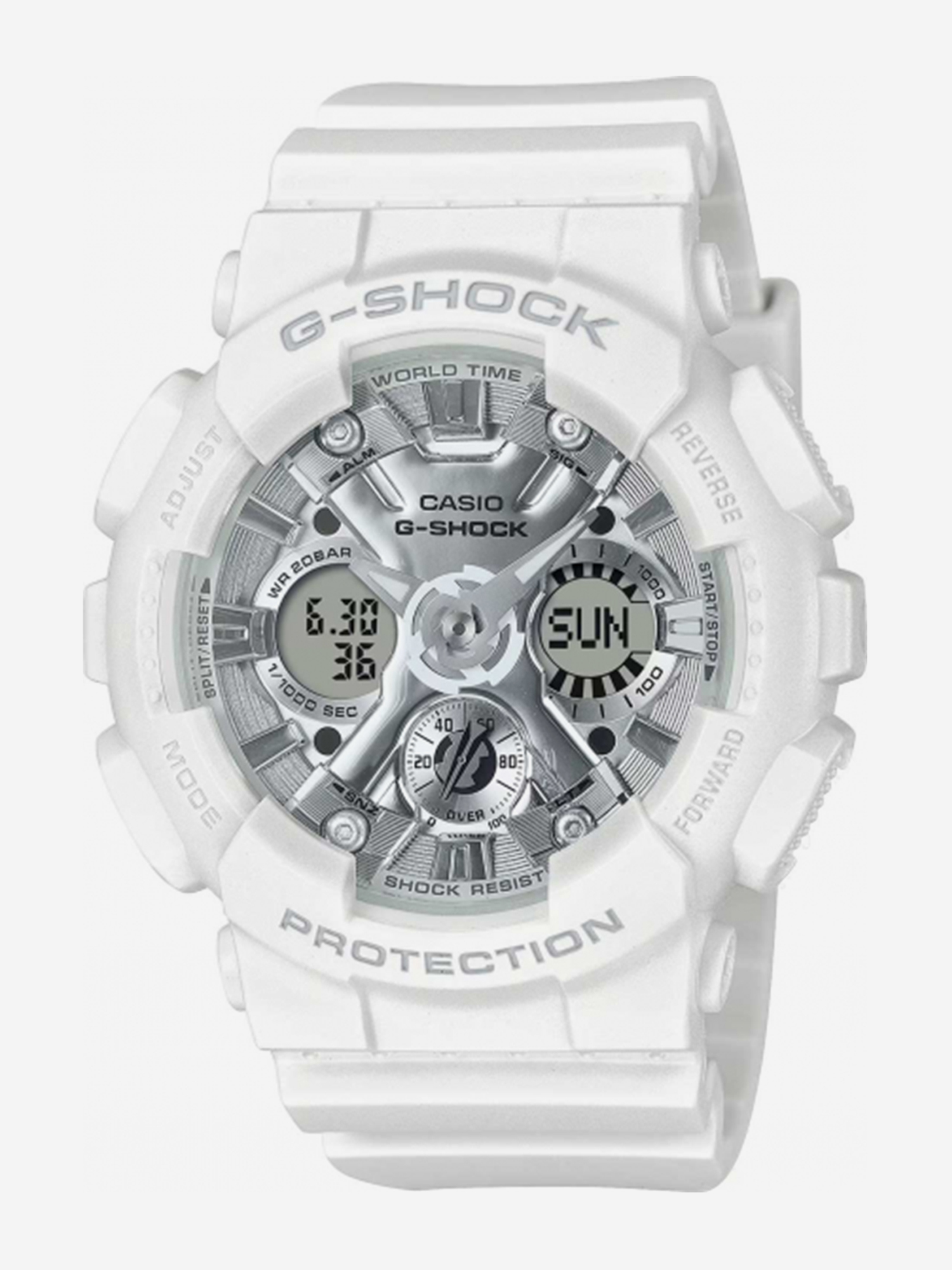 

Спортивные часы Casio GMA-S120VA-7A, Белый
