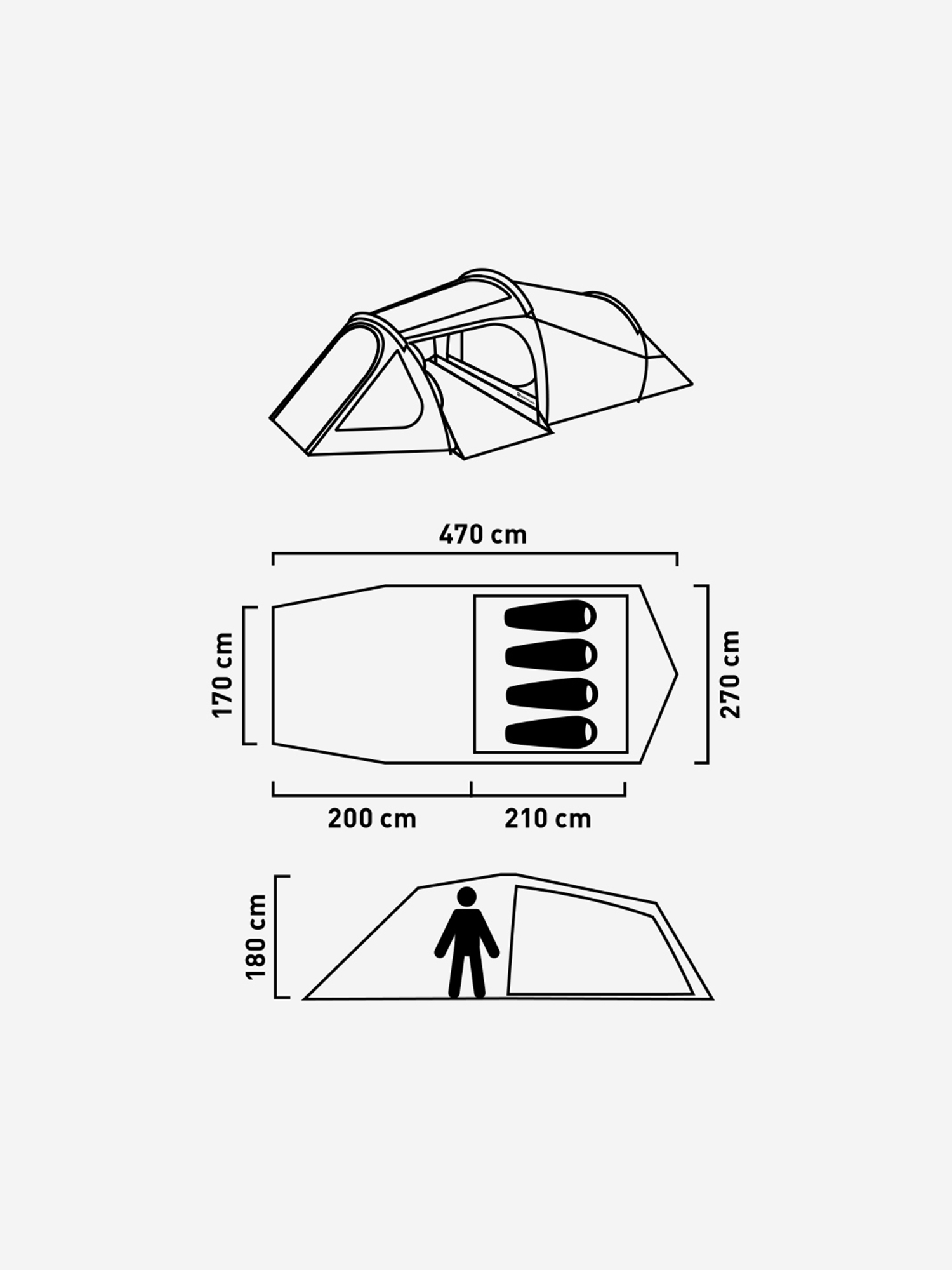 Палатка Notherland Canyon Luxe 3 Купить