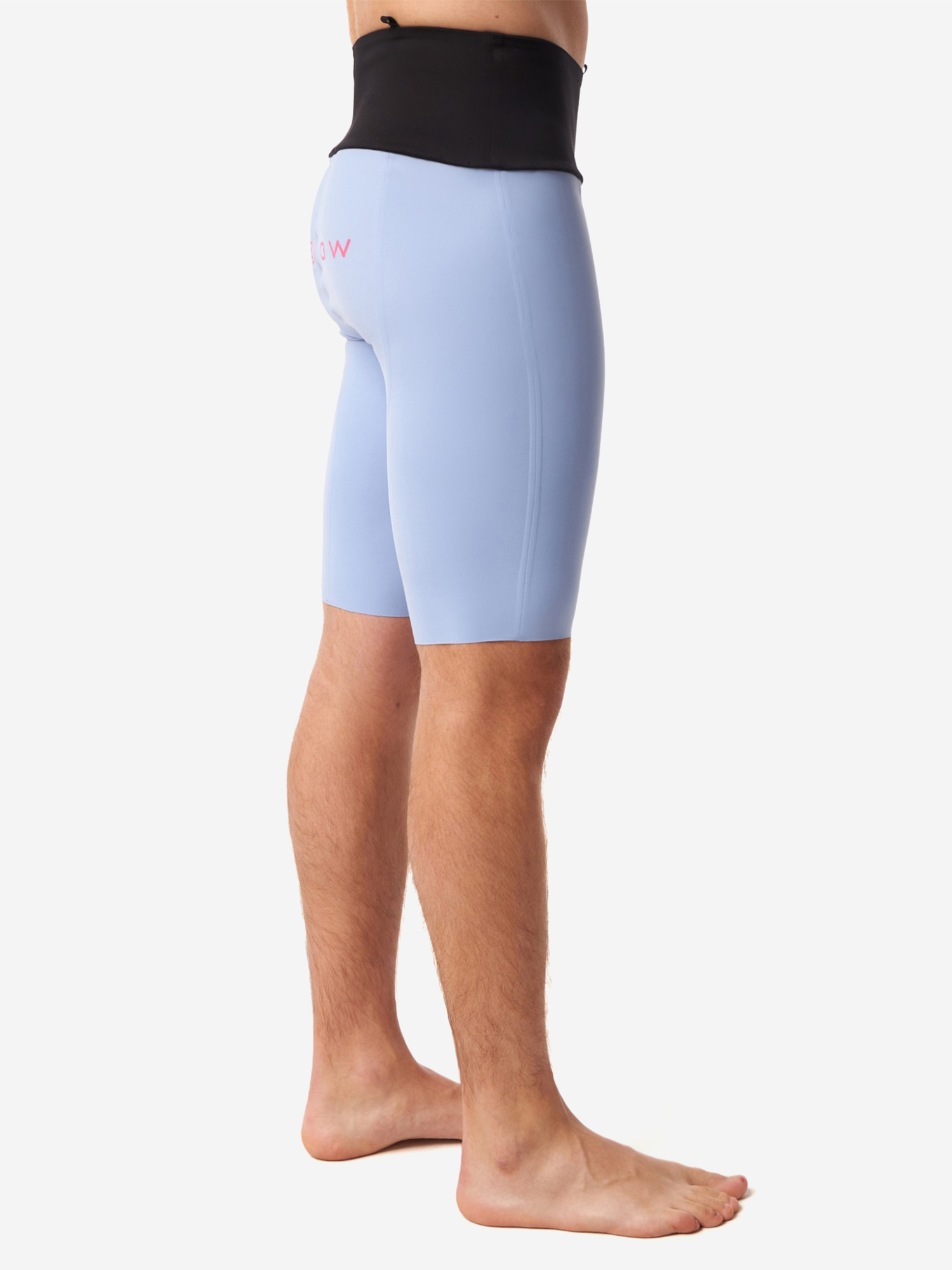 ТАЙТСЫ КОРОТКИЕ С ПОЯСОМ МУЖСКИЕ SFA SHORT TIGHT | SKYBLUE, Голубой 419073056HZHQU1C-SKY_BLUE, размер 46 - фото 6