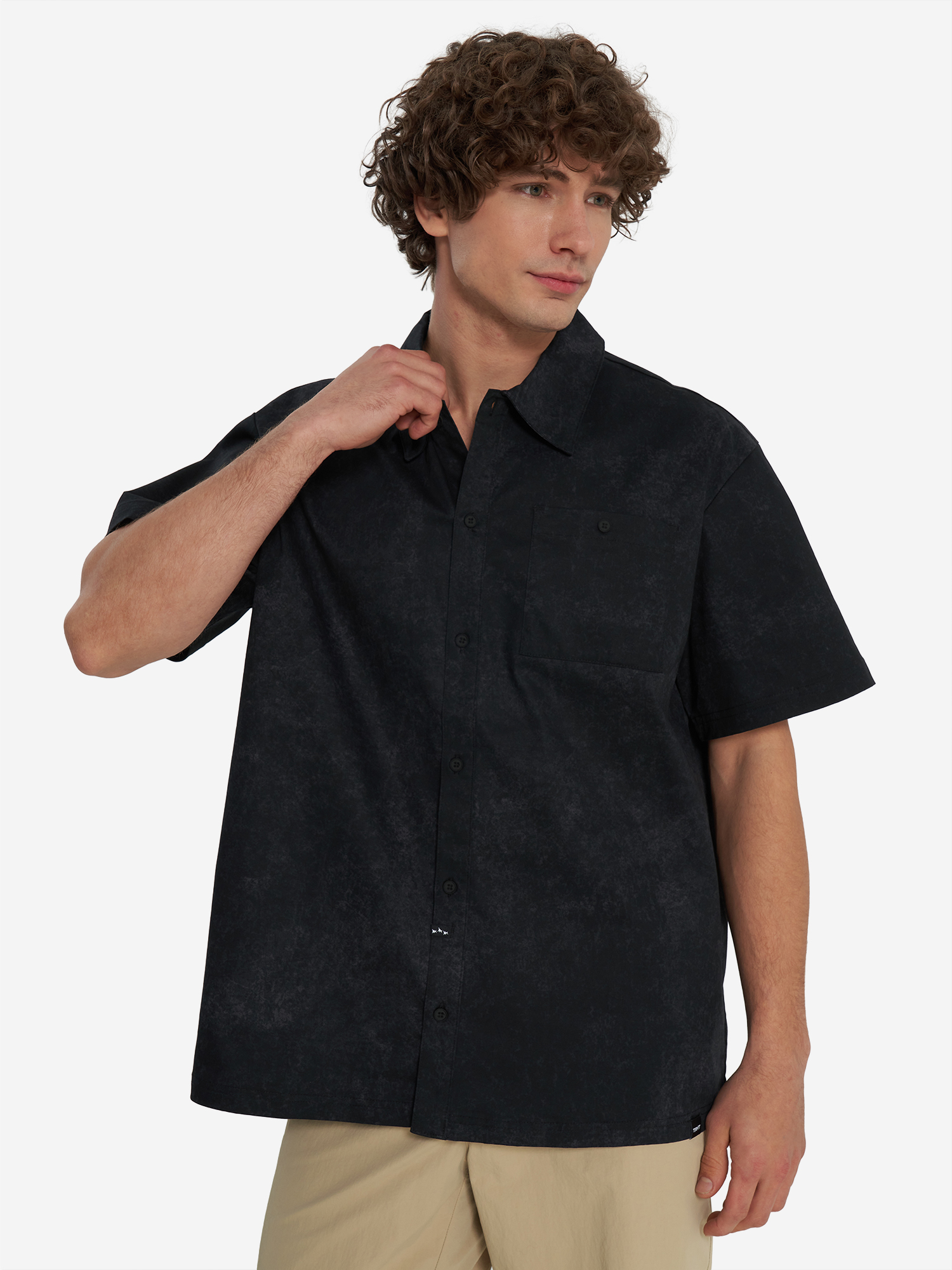 Изображение товара Мужская рубашка с коротким рукавом оверсайз Termit для активного отдыха и спорта