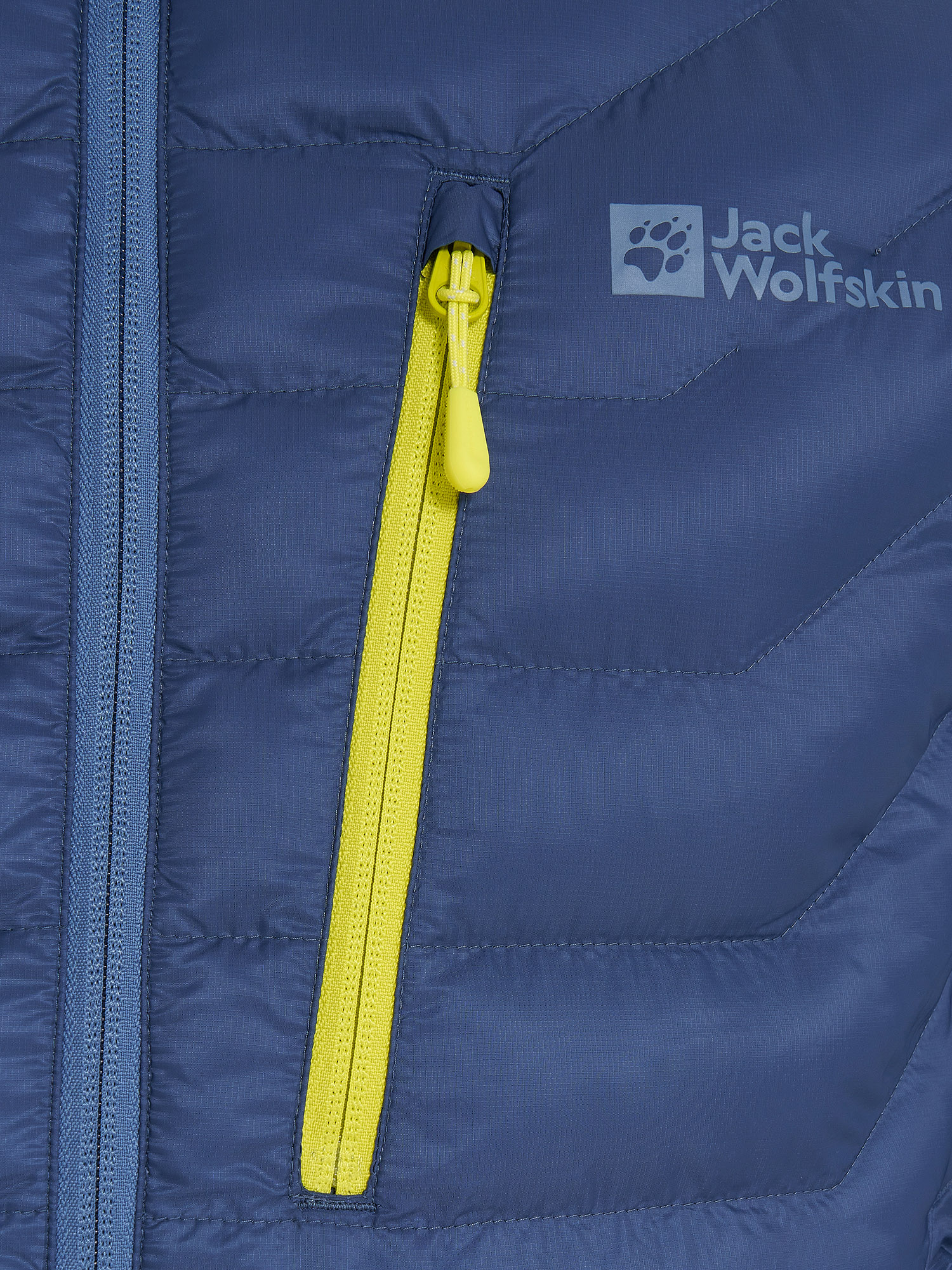 Куртка утепленная мужская Jack Wolfskin Routeburn Pro, Синий 1206862J01-1292, размер RUS 50-52 - фото 7