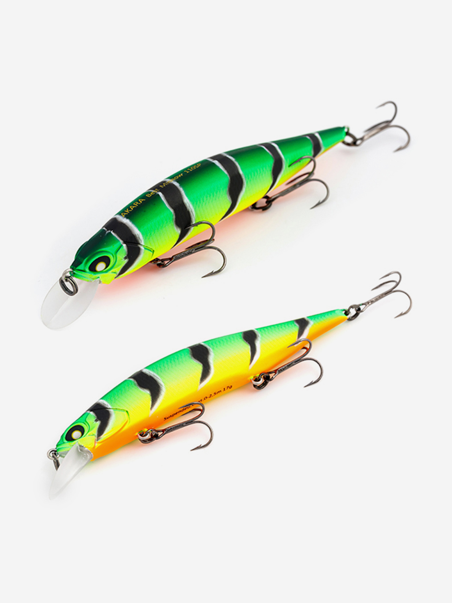 

Воблер Akara Best Minnow 110SP 17 гр. (3/5 oz 4,3 in) A107, Мультицвет