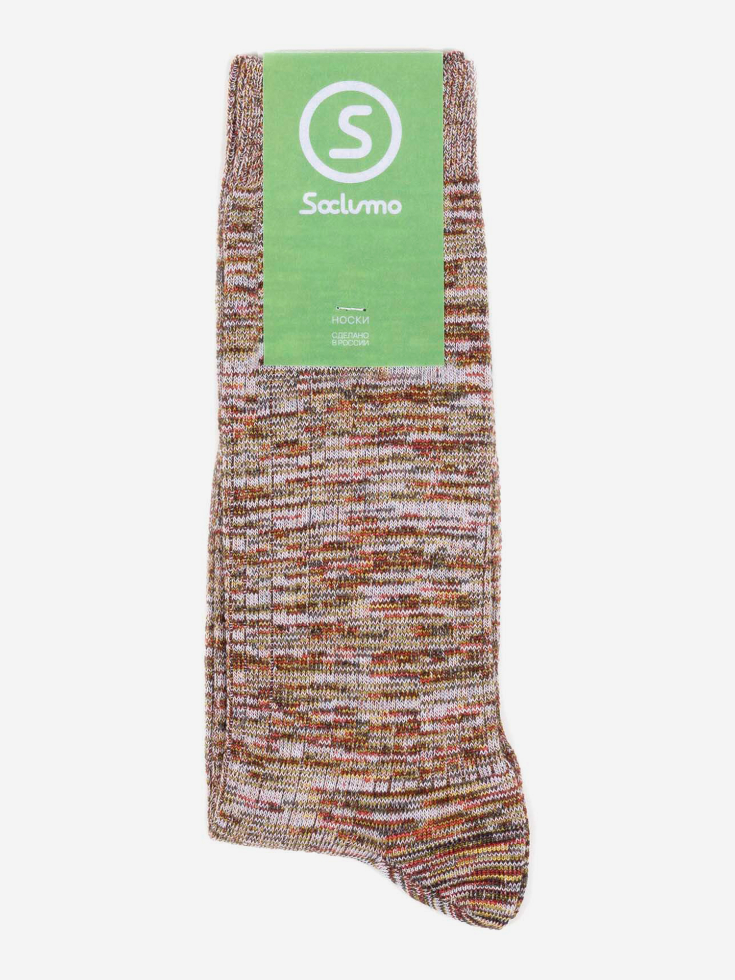 

Высокие носки Soclumo, 4 Микс, Рассвет, Красный