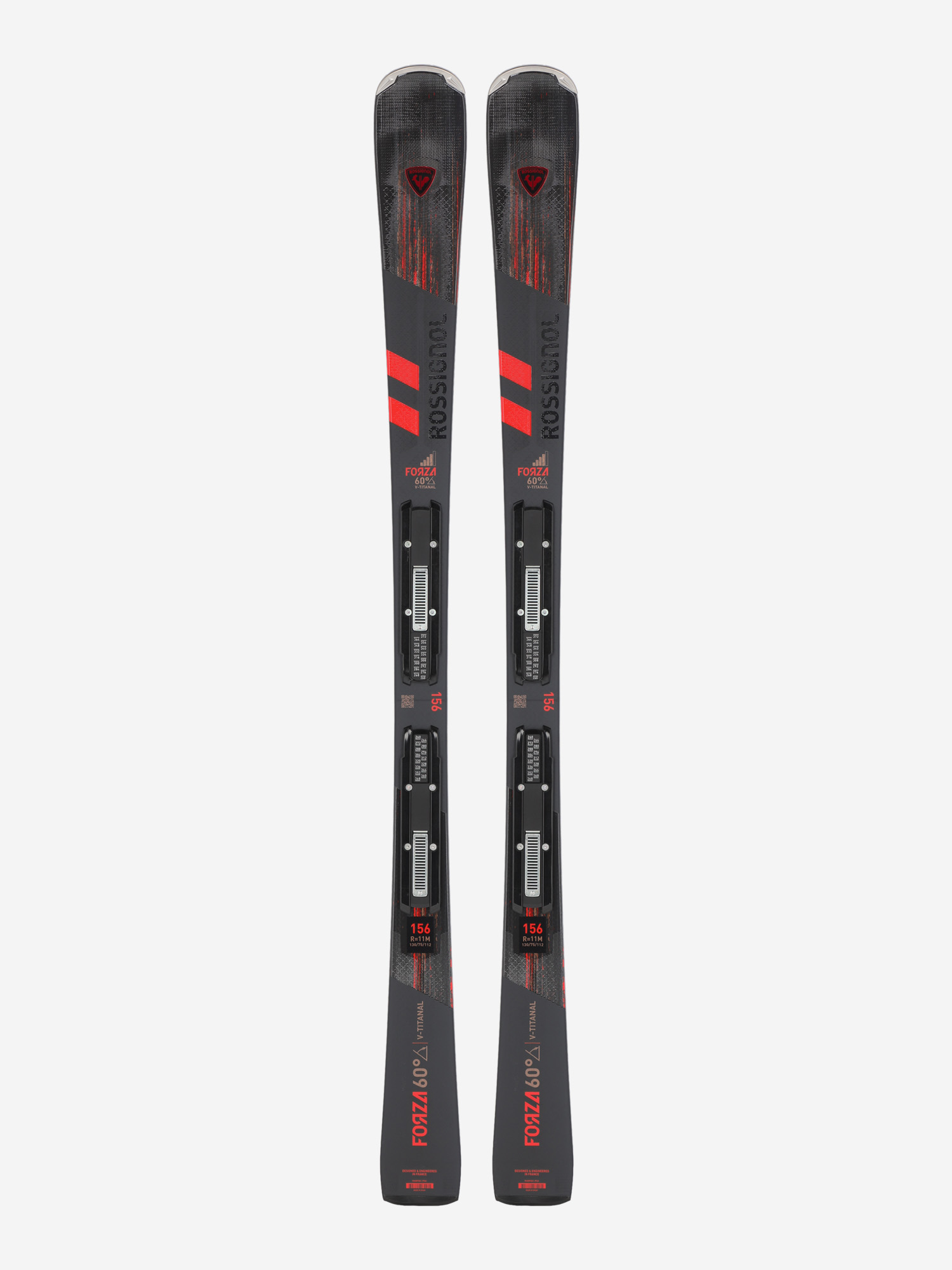

Горные лыжи Rossignol Forza 60° V TI + крепления K NX12, Черный