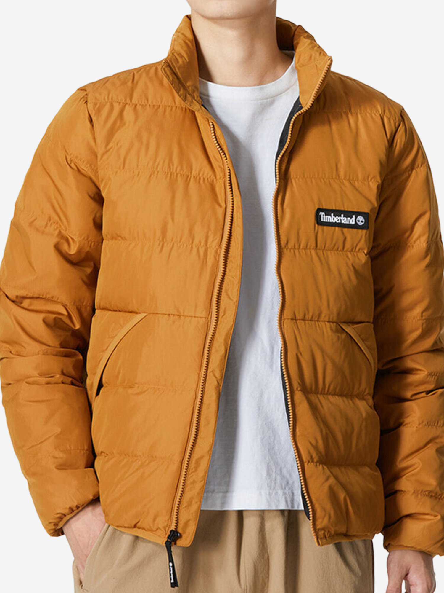 Изображение товара Пуховик Timberland Down Jacket Men's Wheat зимний спортивный стиль