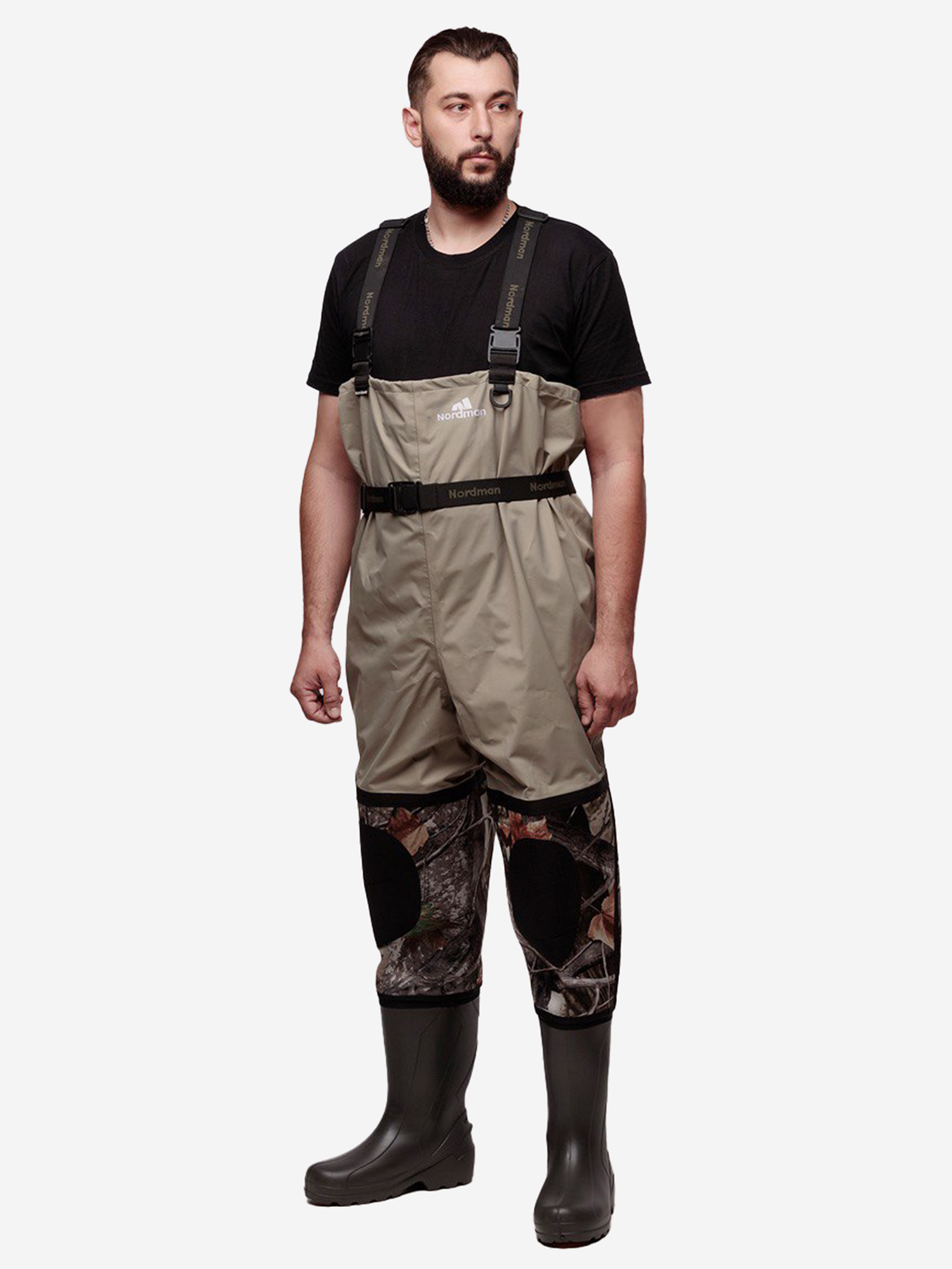 Изображение товара Мужские мембранные вейдерсы Nordman Energy с сапогом для рыбалки и охоты