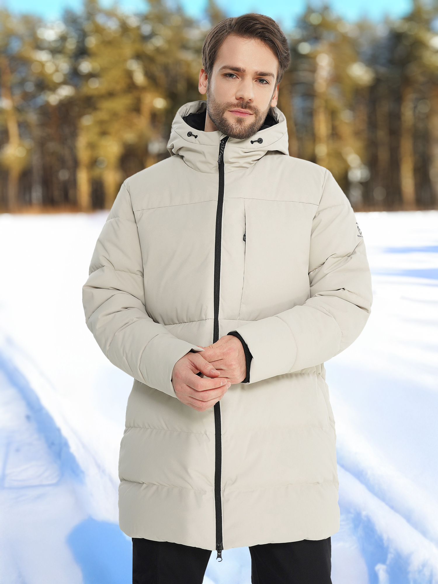 

Пуховик мужской Northland, Бежевый