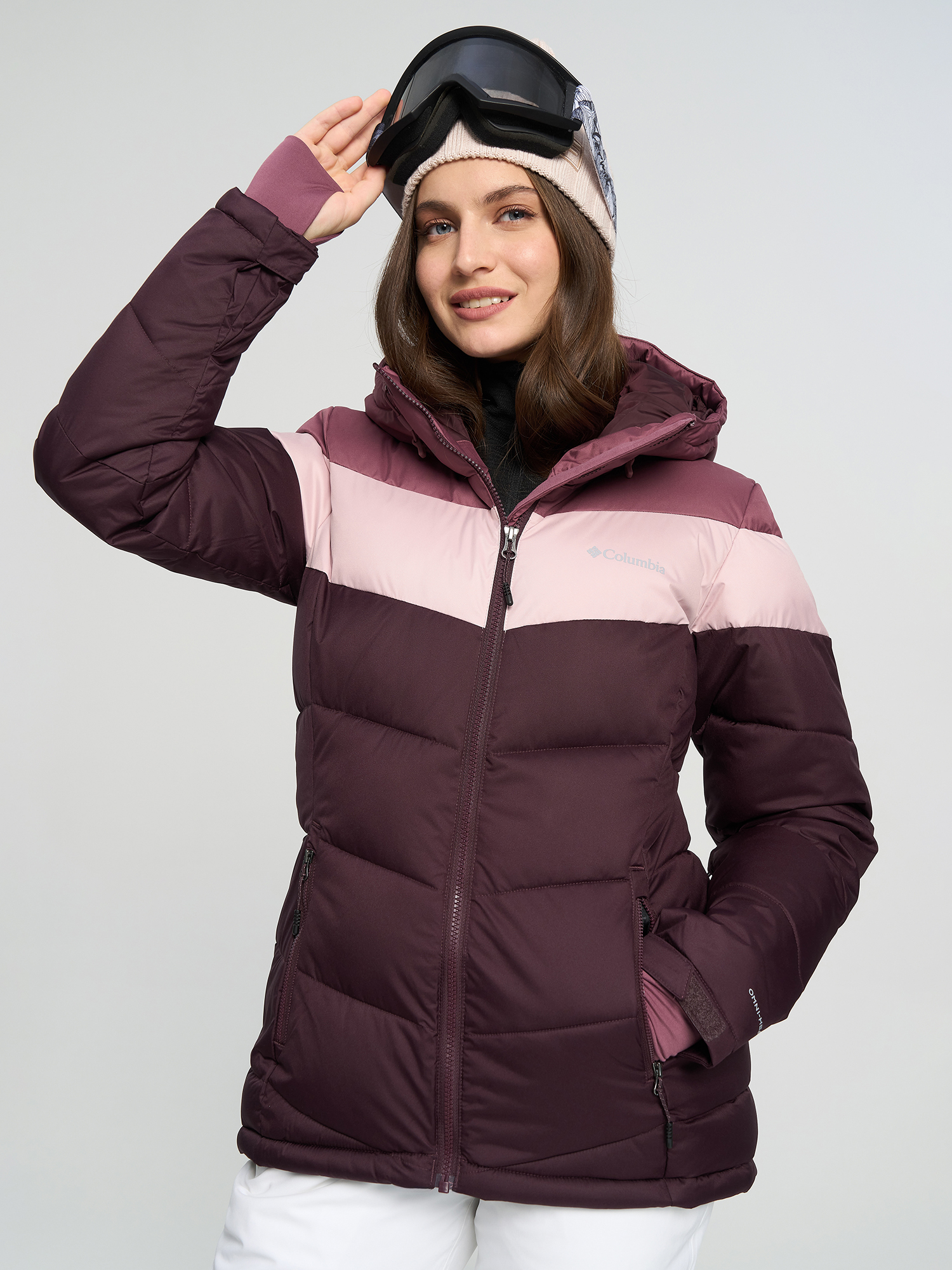 Изображение товара Куртка горнолыжная мембранная женская Columbia Abbott Peak II Insulated Jacket, Темно-фиолетовый
