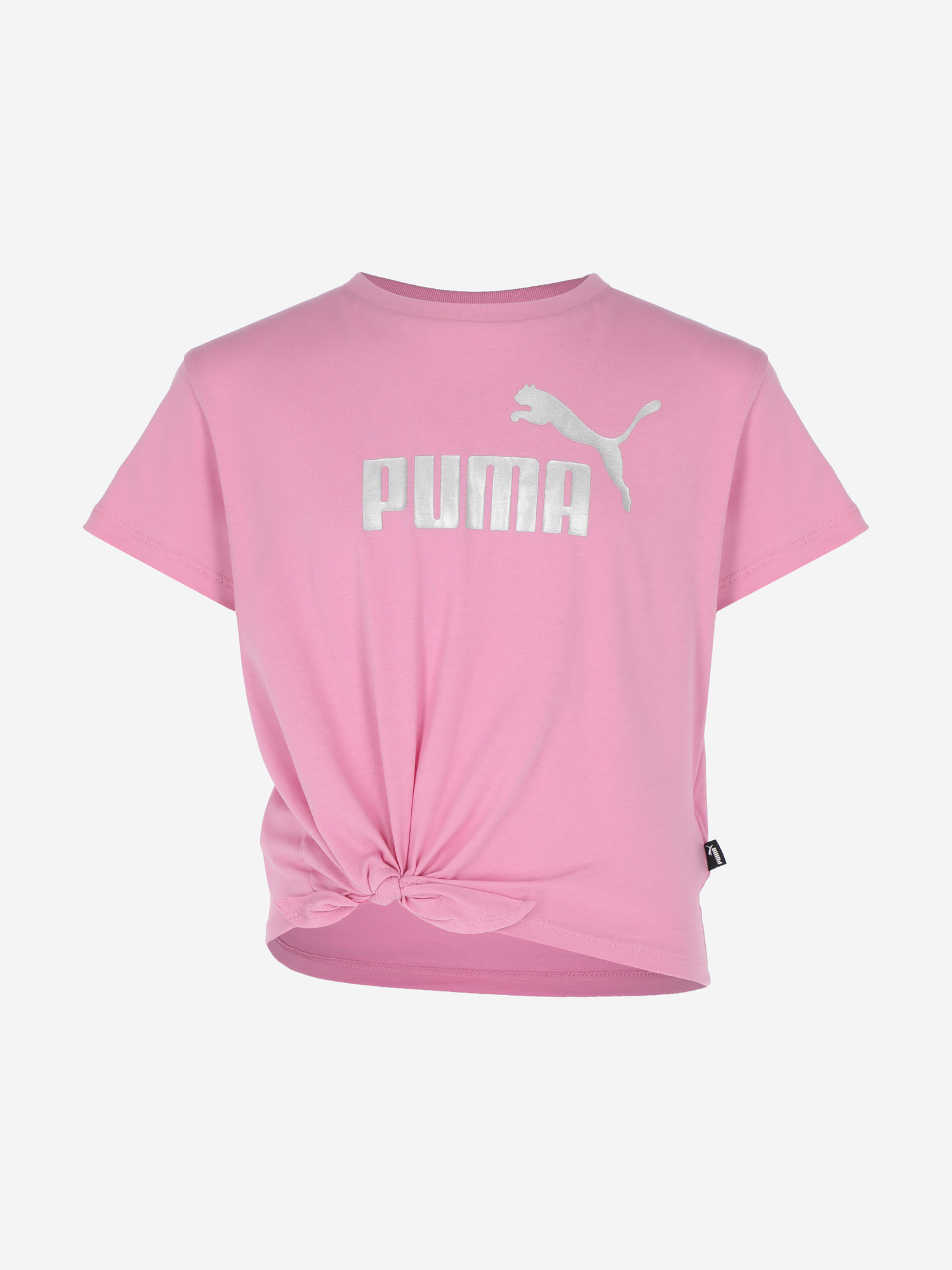 Футболка для девочек PUMA Essentials Logo Knotted, Розовый 846956P0P-49, размер 128 - фото 7