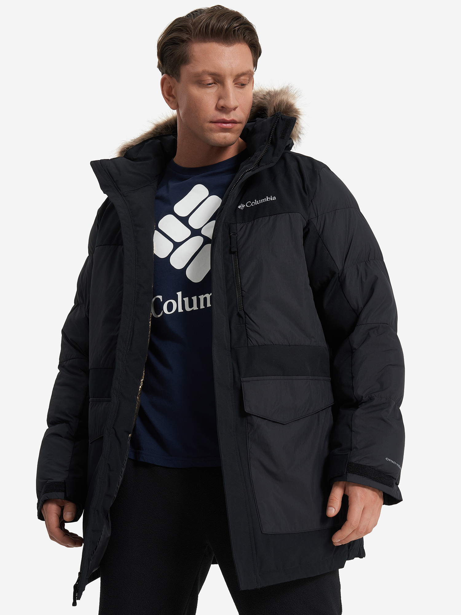 

Куртка утепленная мужская Columbia Marquam Peak Fusion II Parka, Черный