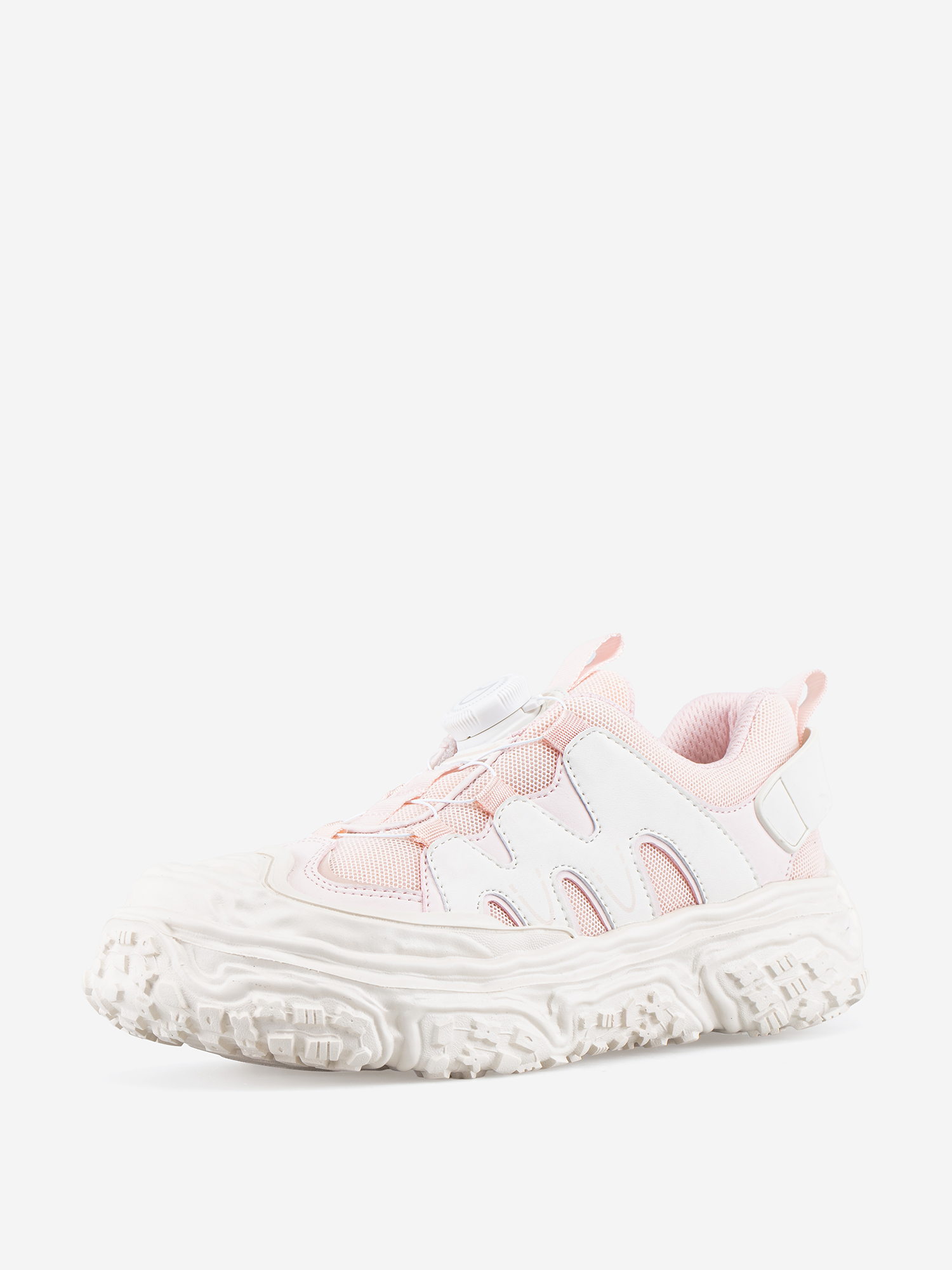 Изображение товара Кеды для девочки КОТОФЕЙ, Розовый/бежевый