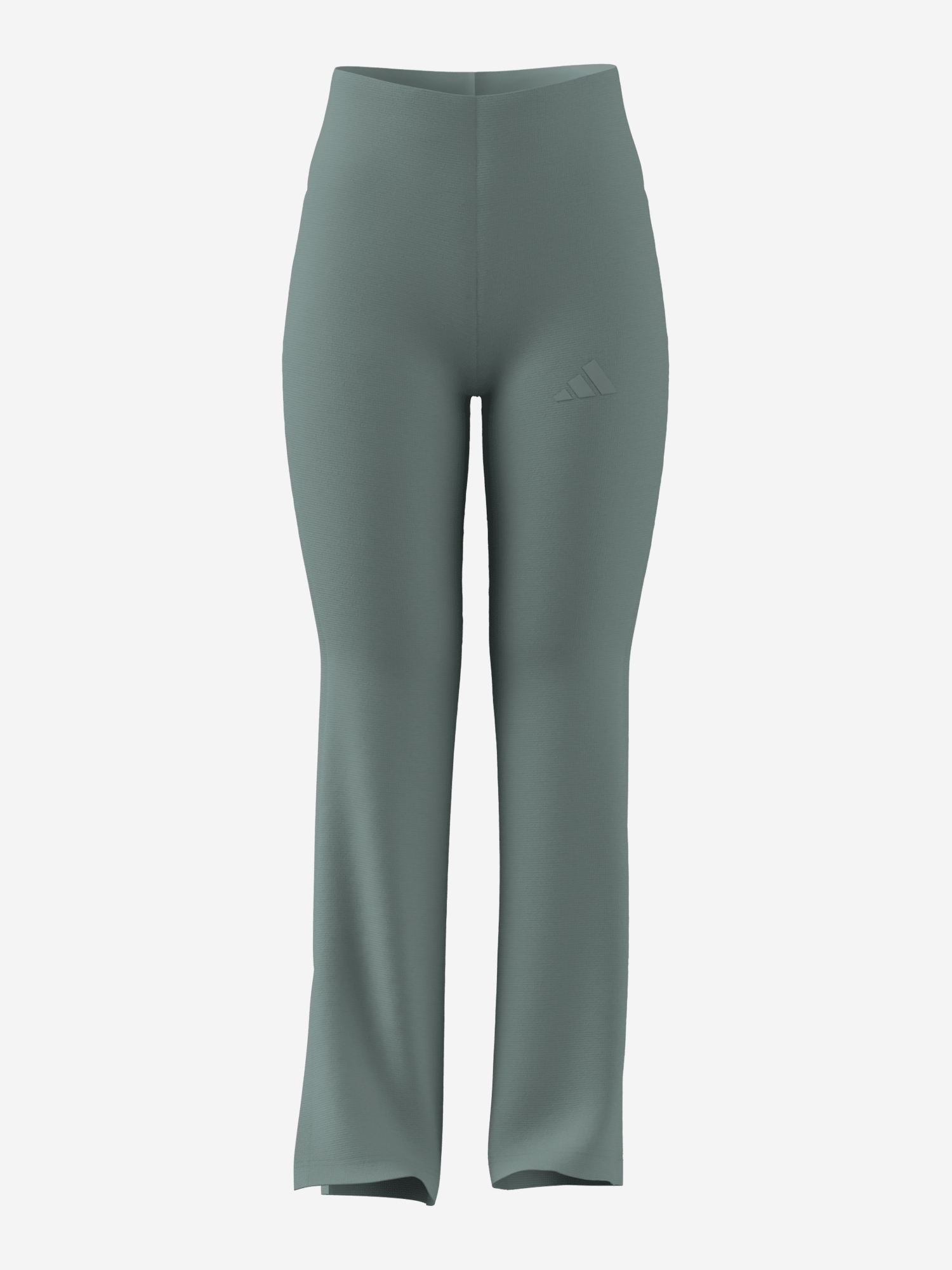 Брюки клеш Adidas, зеленый, арт. KA7000A01