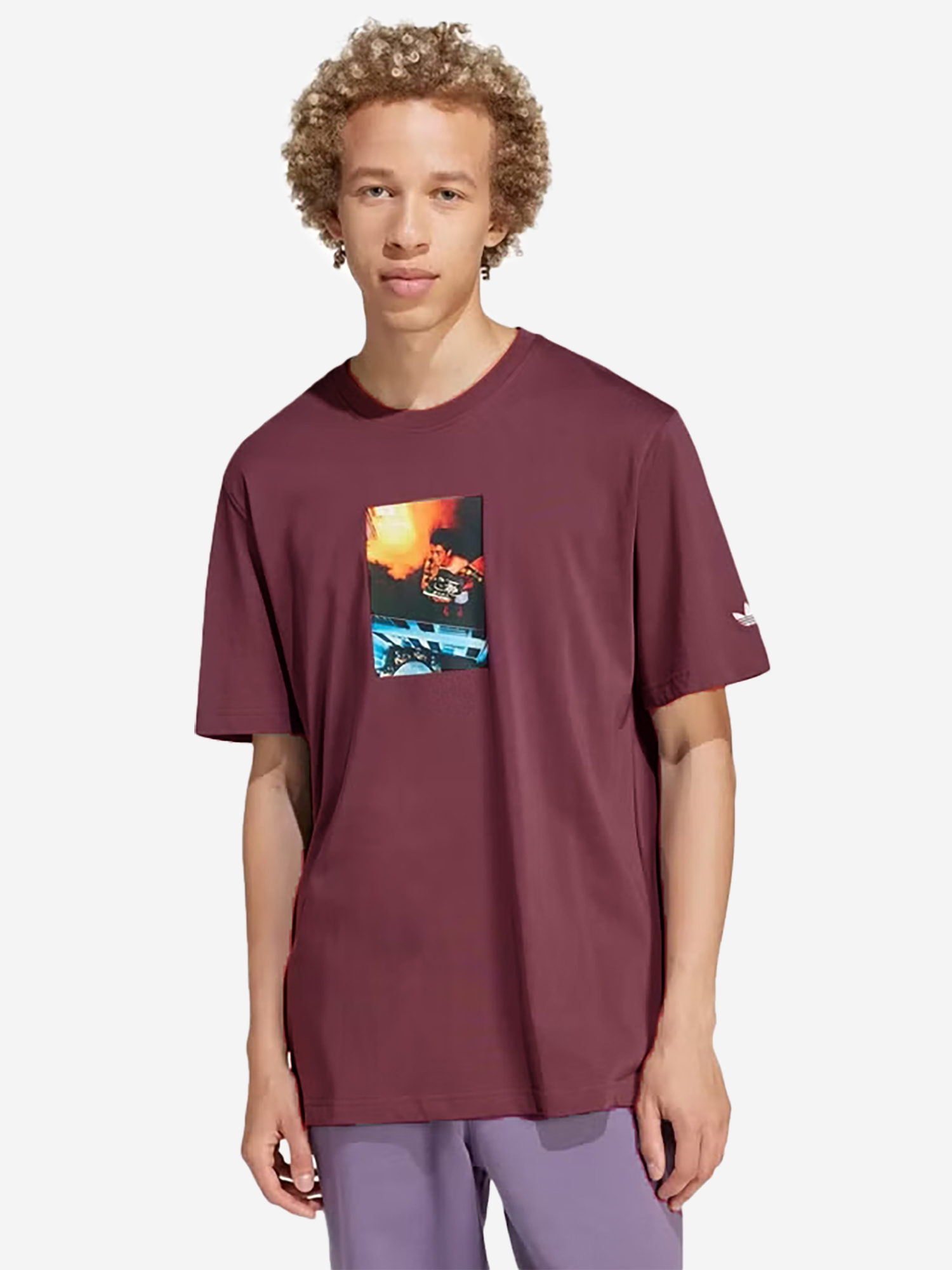 

Футболка мужская Adidas ADI PIC TEE, Красный