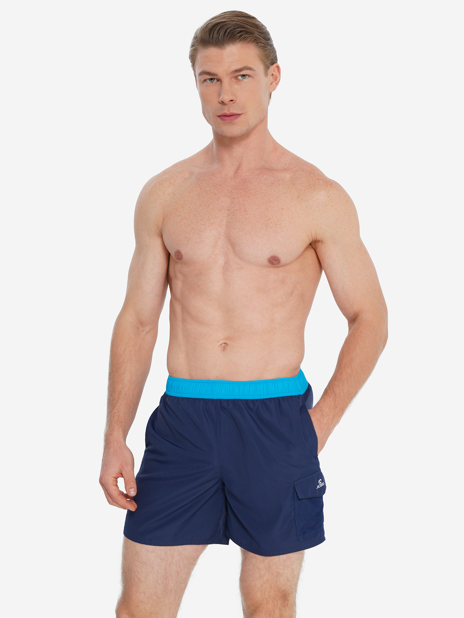 Шорты плавательные мужские Joss, синий, арт. 35703
