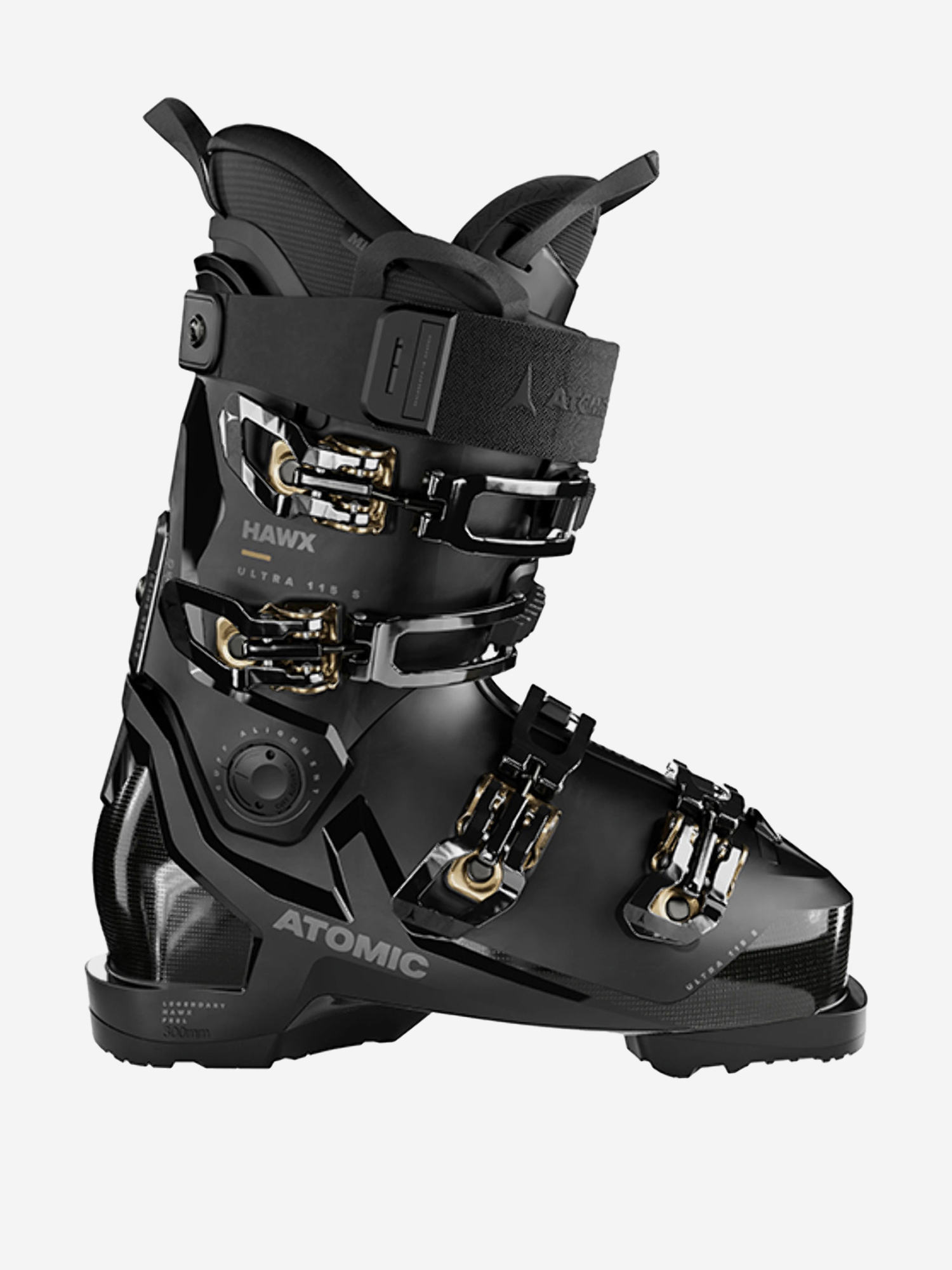 

Горнолыжные ботинки Atomic Hawx Ultra 115 S W GW Black/Gold 23/24, Черный