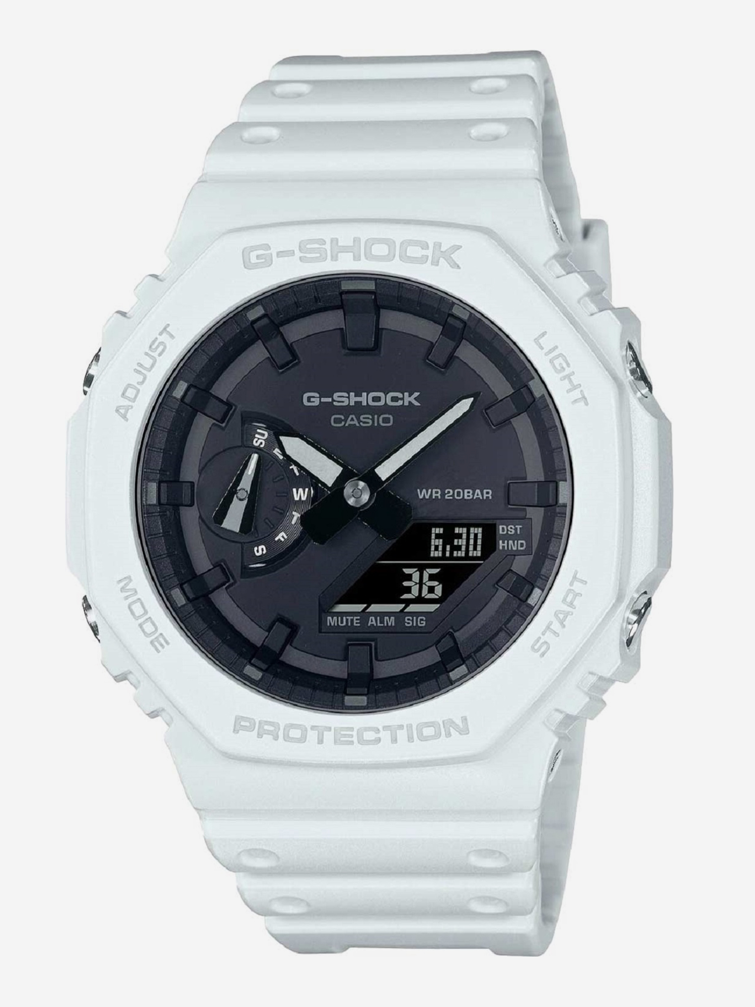 

Спортивные часы Casio G-Shock GA-2100-7A, Белый