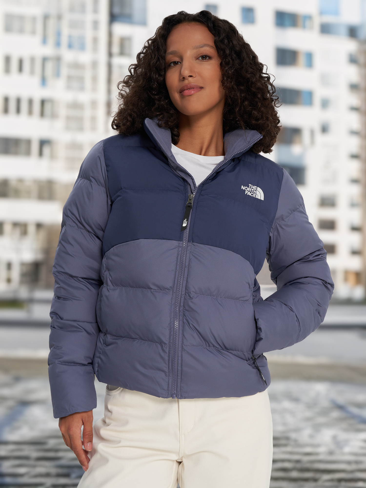 Куртка утепленная The North Face Saikuru, синий, арт. nf0a89jde1i1t1k-.