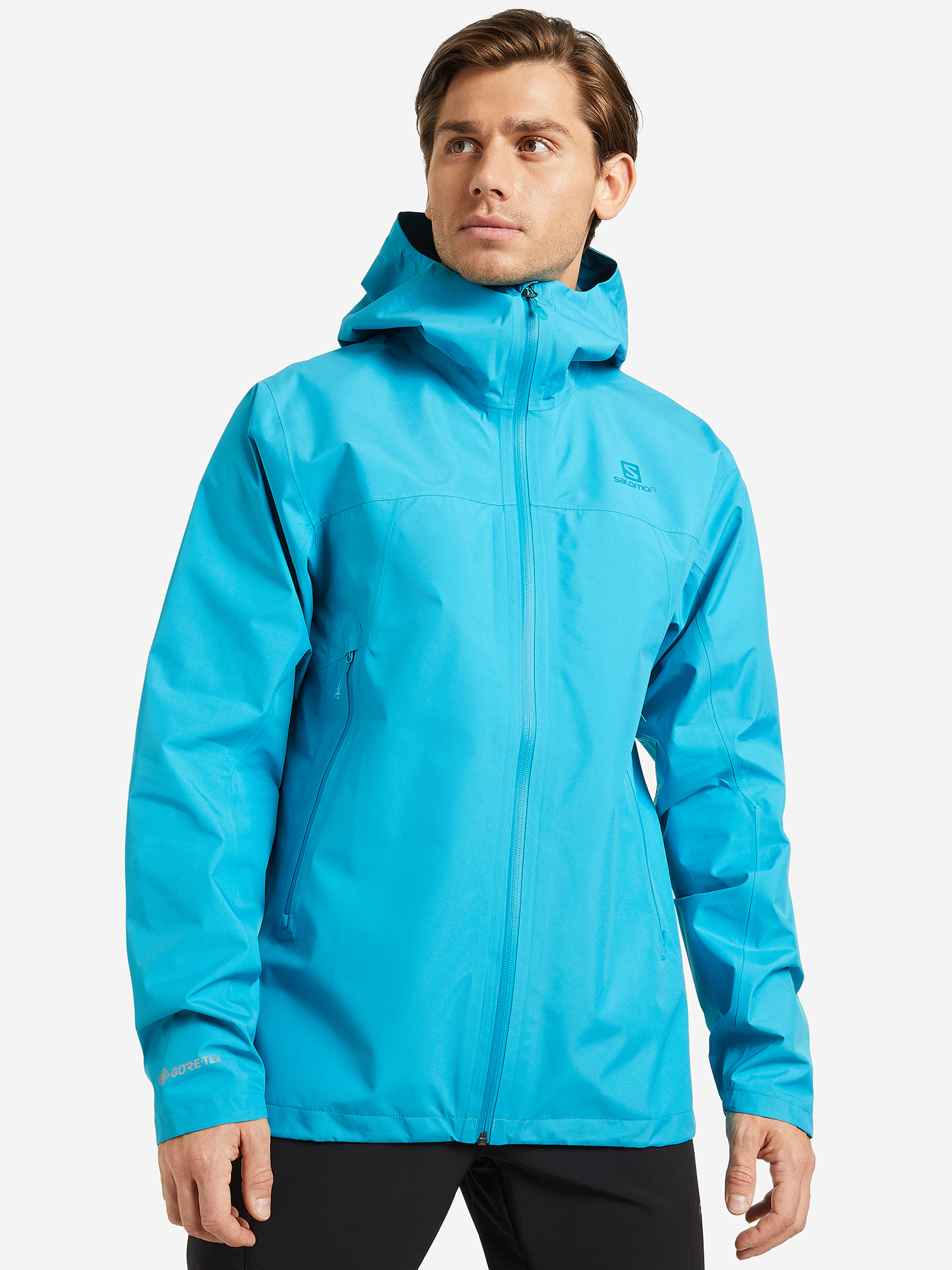 

Куртка мембранная мужская Salomon Outline GTX, Голубой