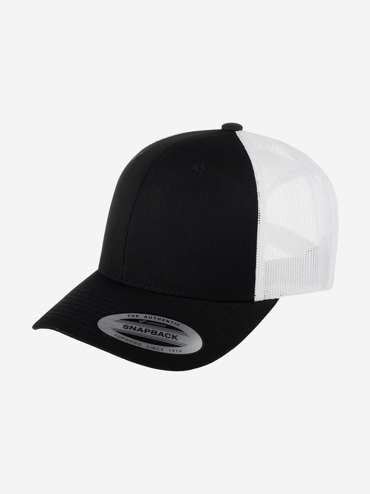 Изображение товара Бейсболка с сеточкой FLEXFIT 6606T, Черный / белый