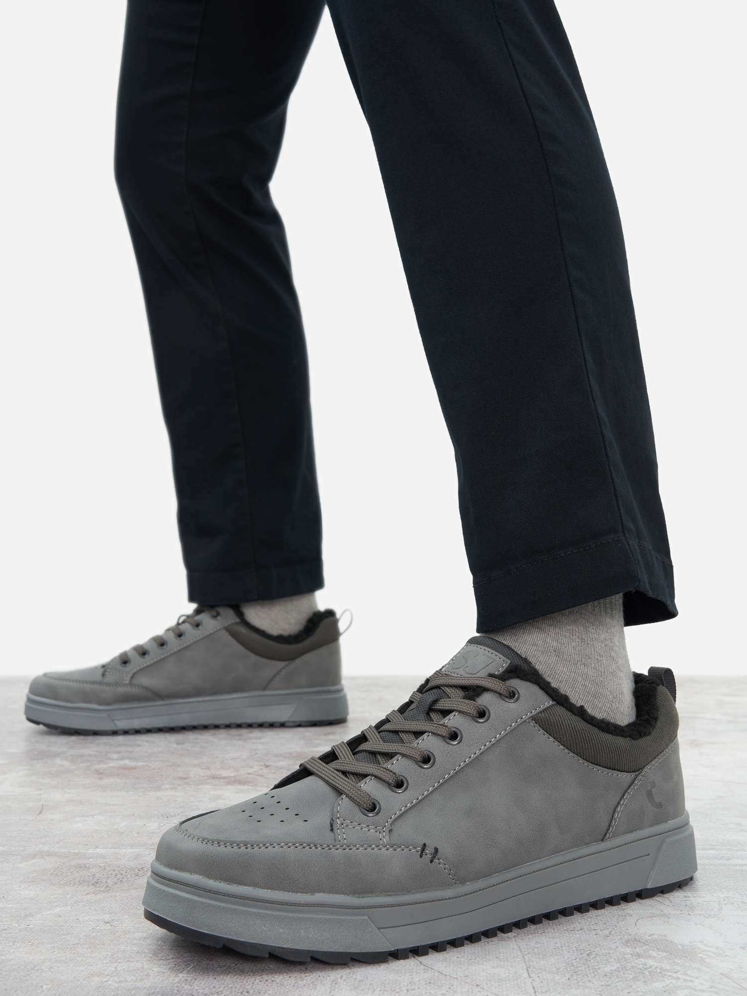 

Полуботинки утепленные мужские Safety Jogger, Серый