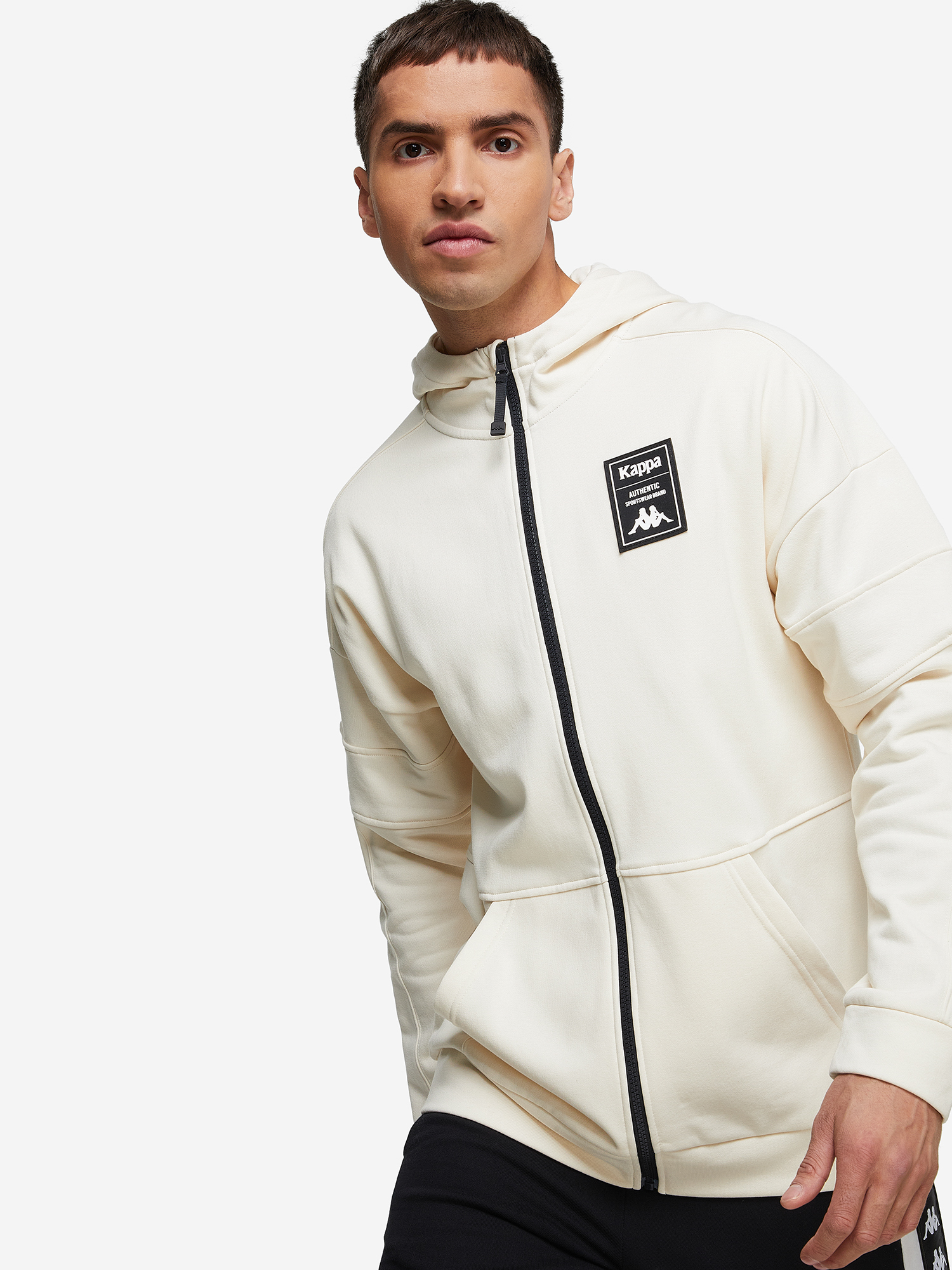 

Толстовка мужская Kappa Authentic Flash, Бежевый