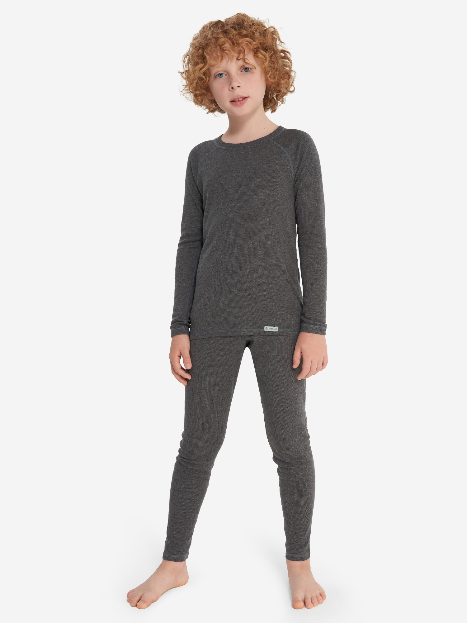 

Комплект термобелья для мальчиков Glissade, Серый