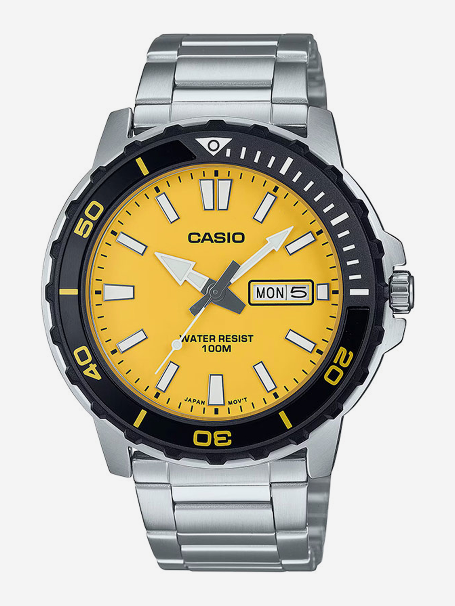 

Наручные часы Casio Collection MTD-125D-9A, Серебряный