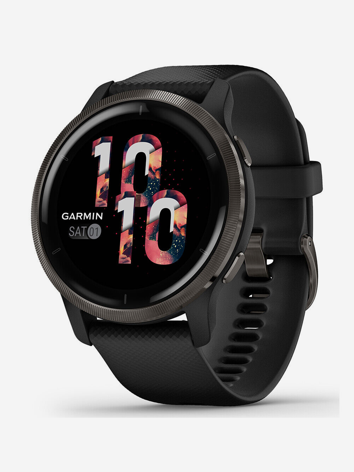 

Спортивные наручные часы Garmin Venu 2 Black Slate,
