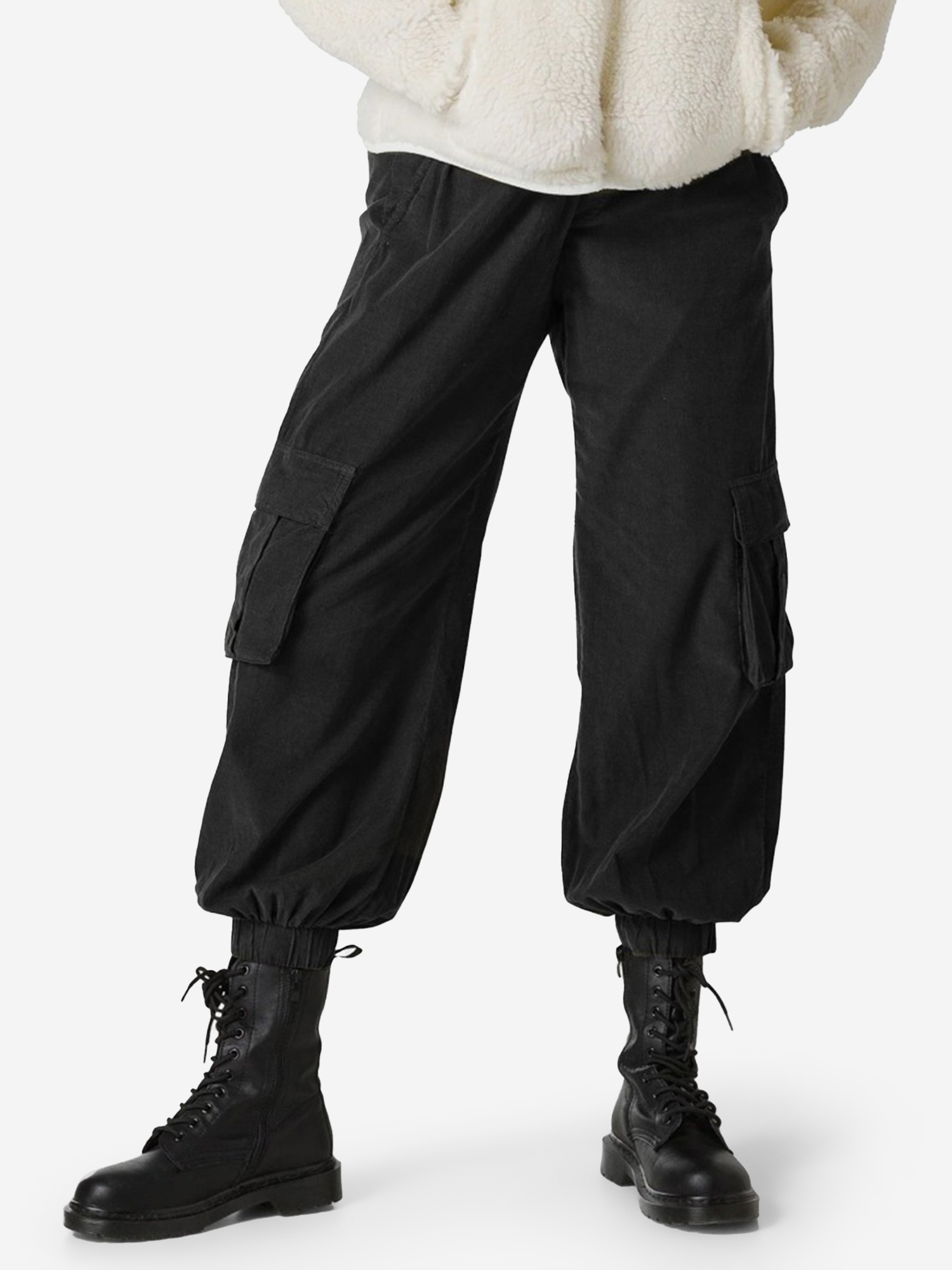 Брюки женские DEHA CORDUROY, Черный