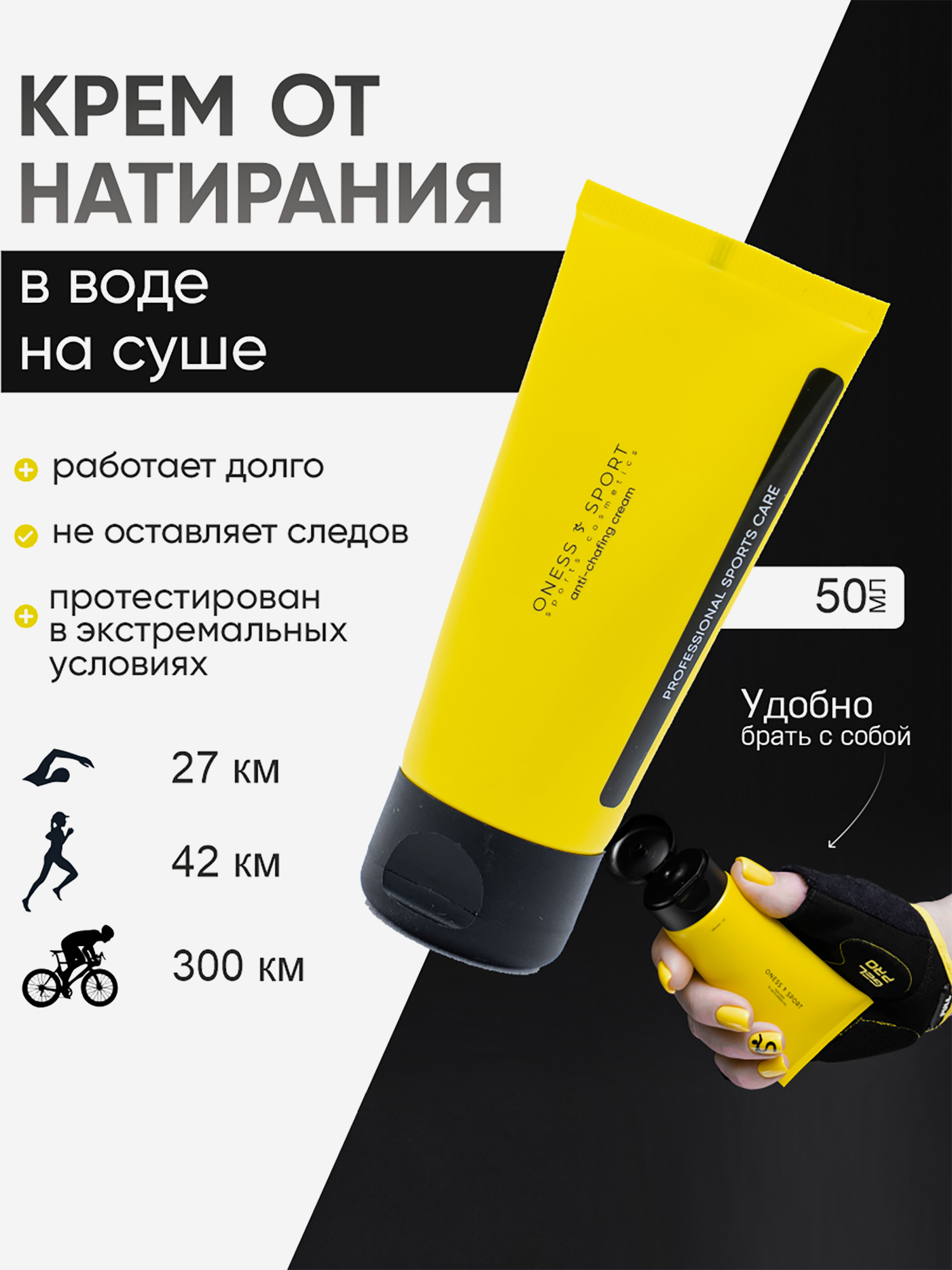 Изображение товара Крем от натирания ONESS SPORT