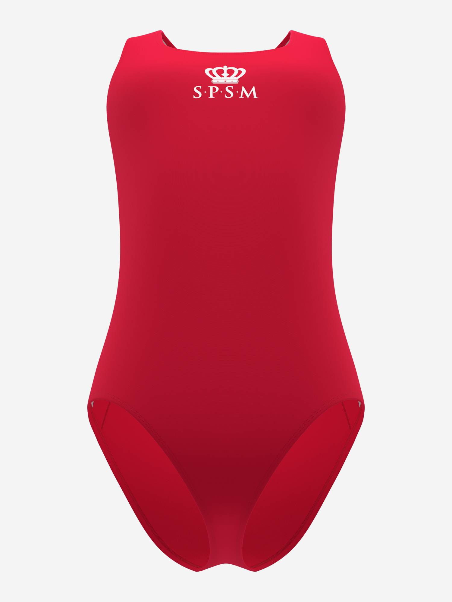 Изображение товара Купальник слитный SPSM красный для спортивных и пляжных тренировок