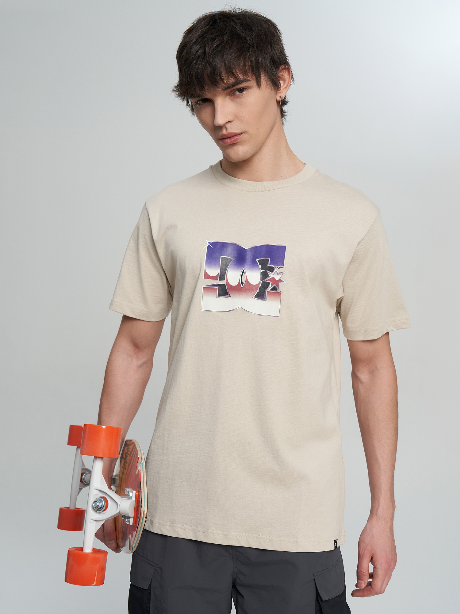 

Футболка мужская DC Shoes Metallic Star, Бежевый