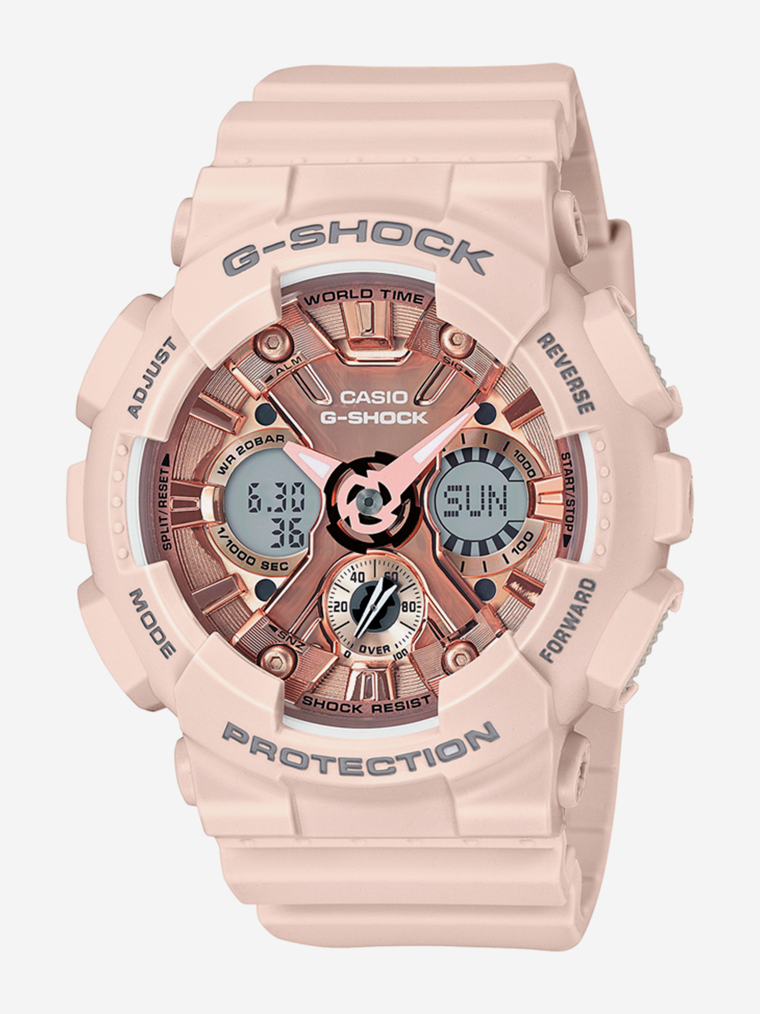 

Спортивные часы CASIO GMA-S120MF-4A, Розовый