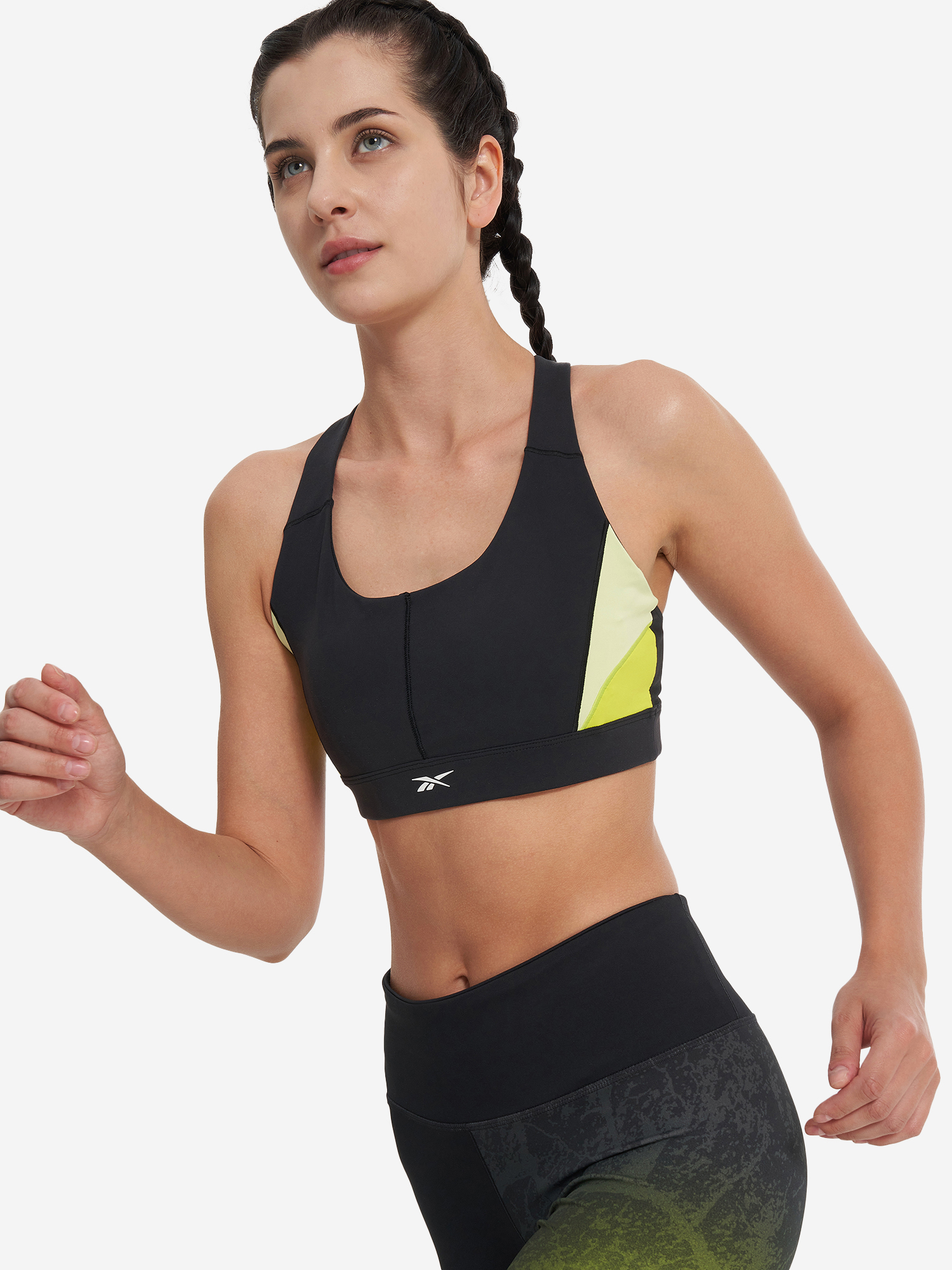 

Топ бра спортивный Reebok, Черный