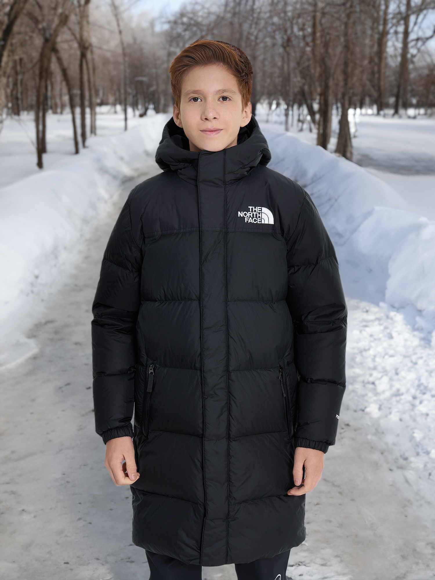 

Пуховик для мальчиков The North Face Nuptse, Черный