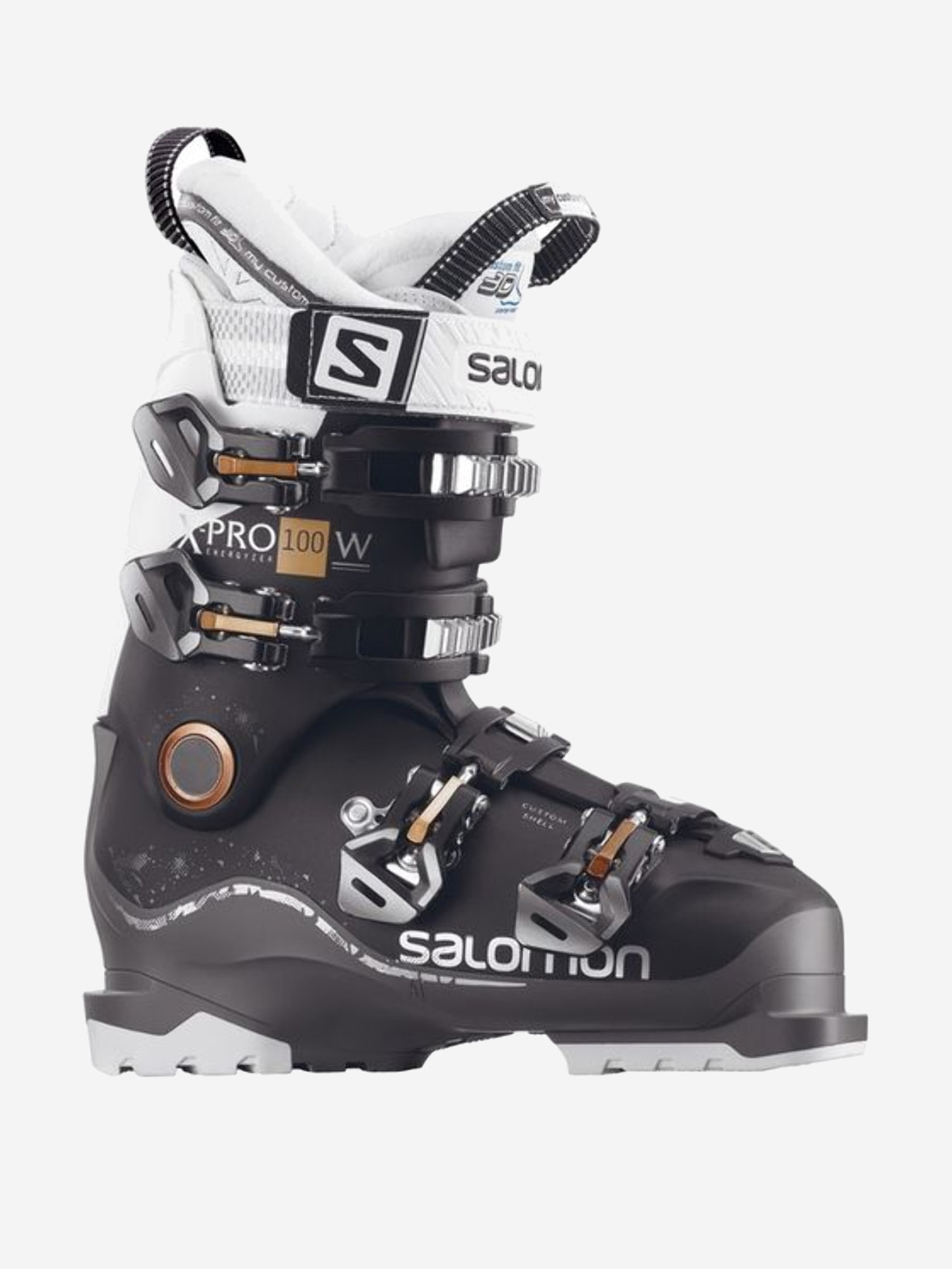 

Горнолыжные ботинки Salomon X Pro 100 W Black/Anthracite/White 17/18, Черный