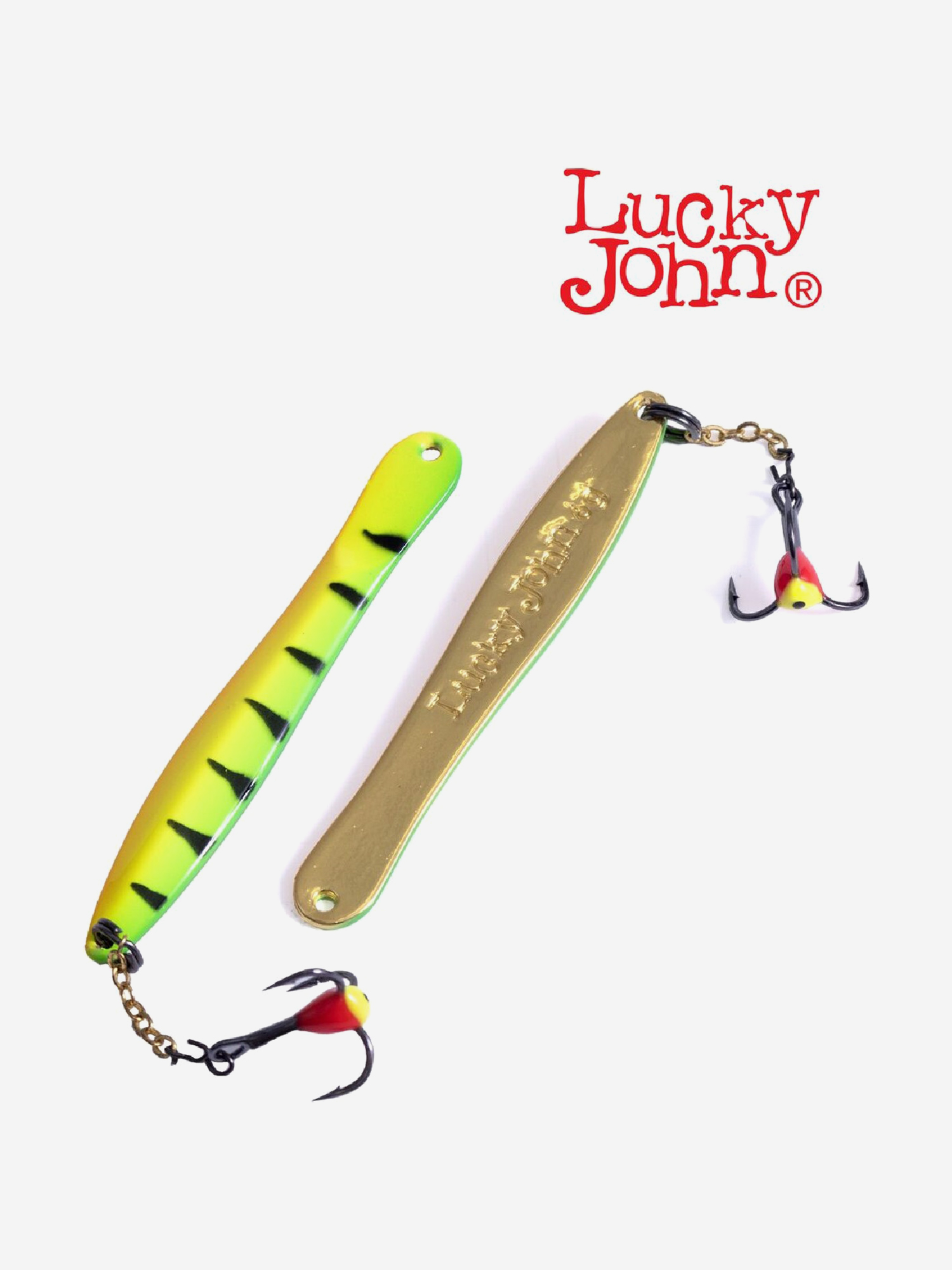 Изображение товара Lucky John WALLE 6 см - вертикальная блесна с цепочкой и тройником