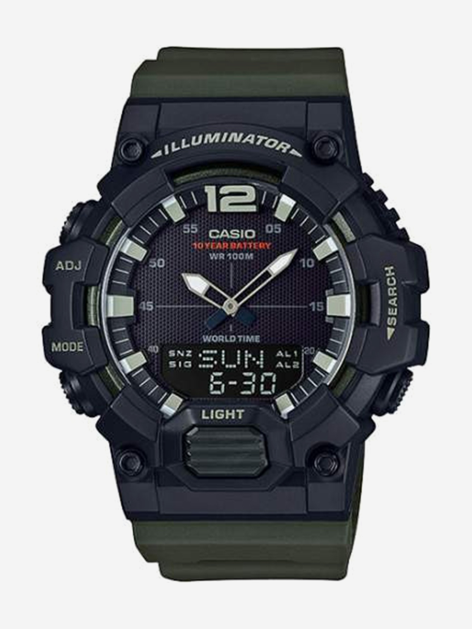 Изображение товара Спортивные часы CASIO ILLUMINATOR HDC-700-3A для тренировок и фитнеса